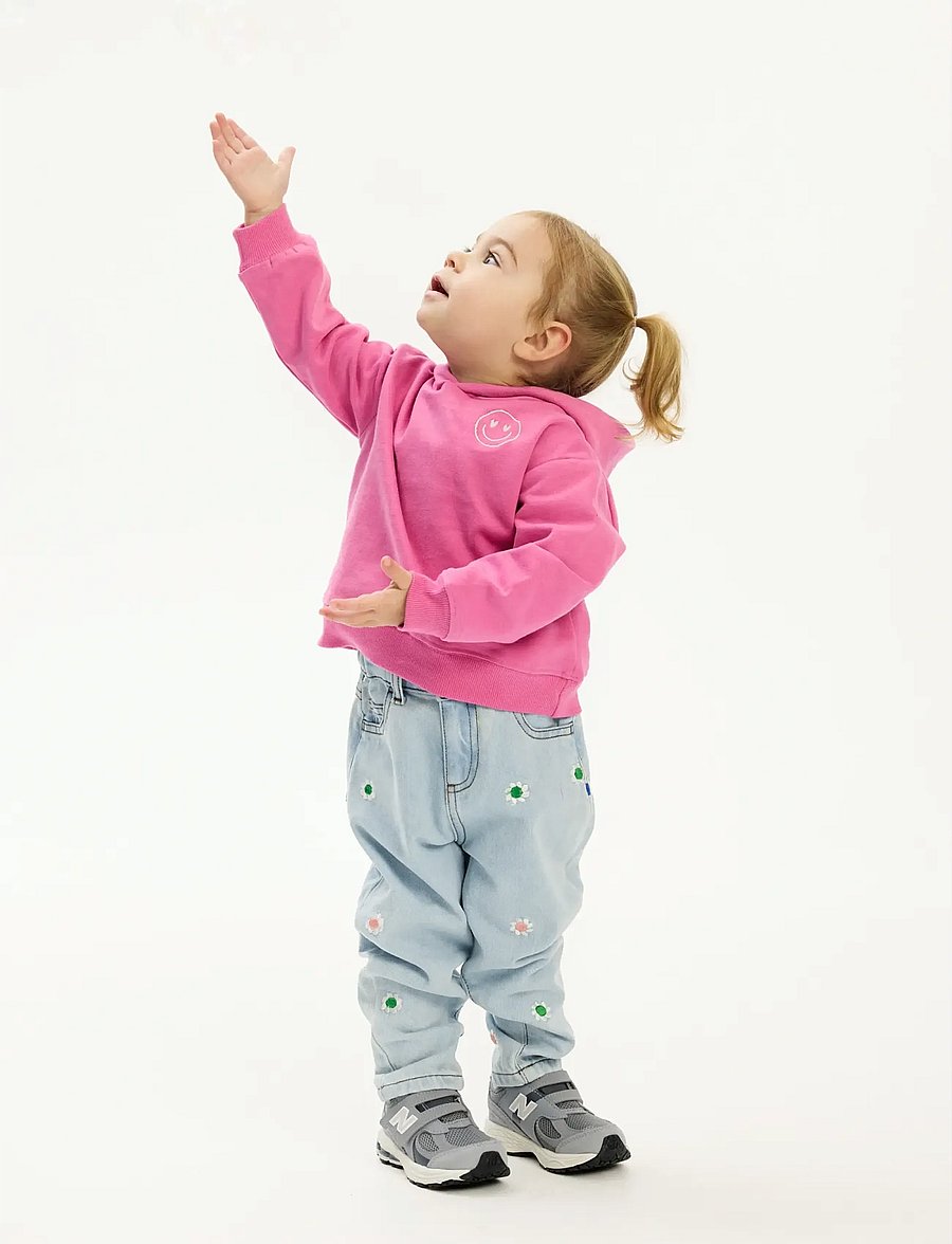 The New - TNSTPinkie OS Hoodie - hættetrøjer - ibis rose - 0
