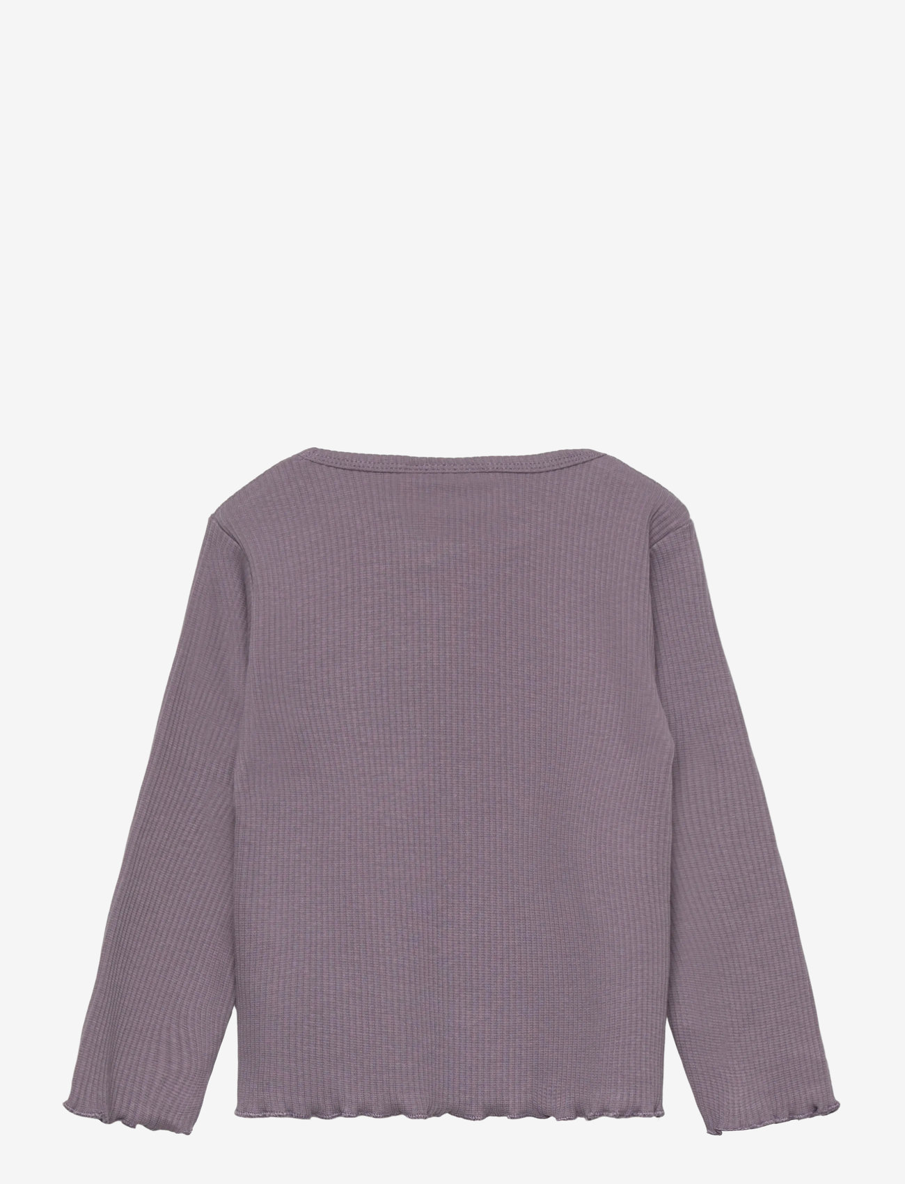 The New - TNSTPrincess L_S Rib Tee - marškinėliai ilgomis rankovėmis - gray ridge - 1