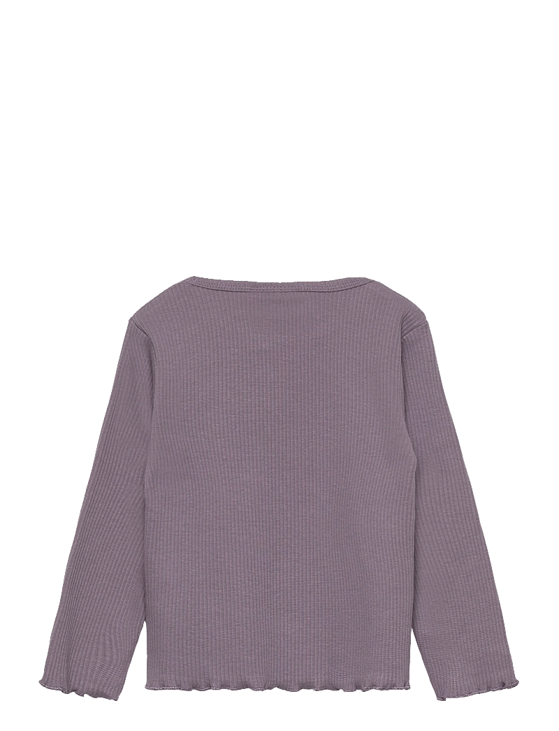 The New - TNSTPrincess L_S Rib Tee - marškinėliai ilgomis rankovėmis - gray ridge - 1