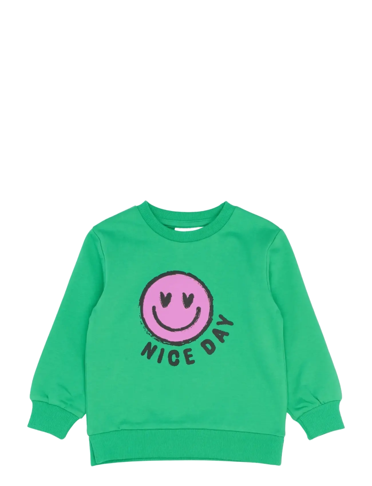 The New Tnstparlene Sweatshirt, 86, Green, Sweatshirts & Hættetrøjer > Sweatshirts, Børn