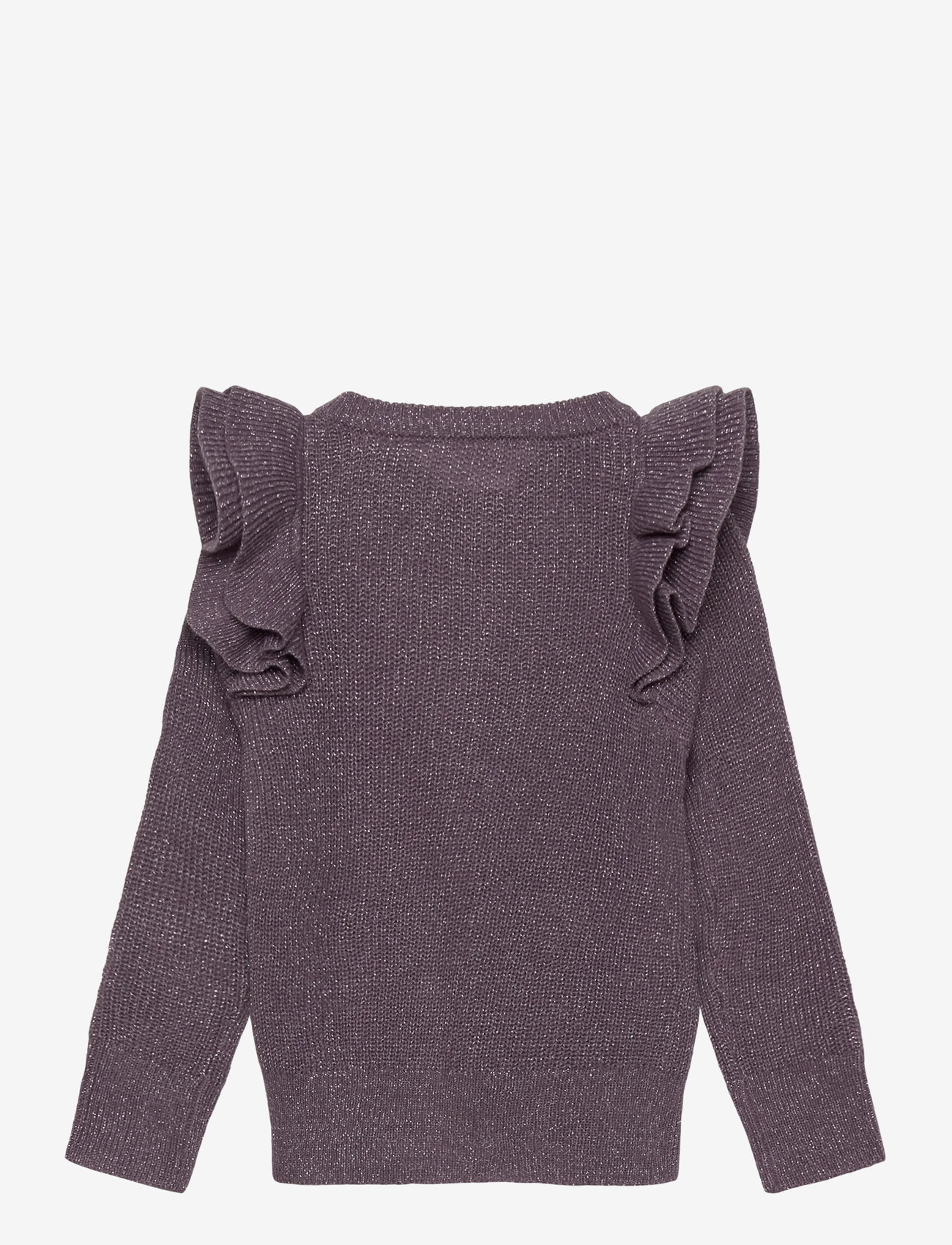 The New - TNSTPerle Glitter Knit Cardigan - koftor - gray ridge - 1