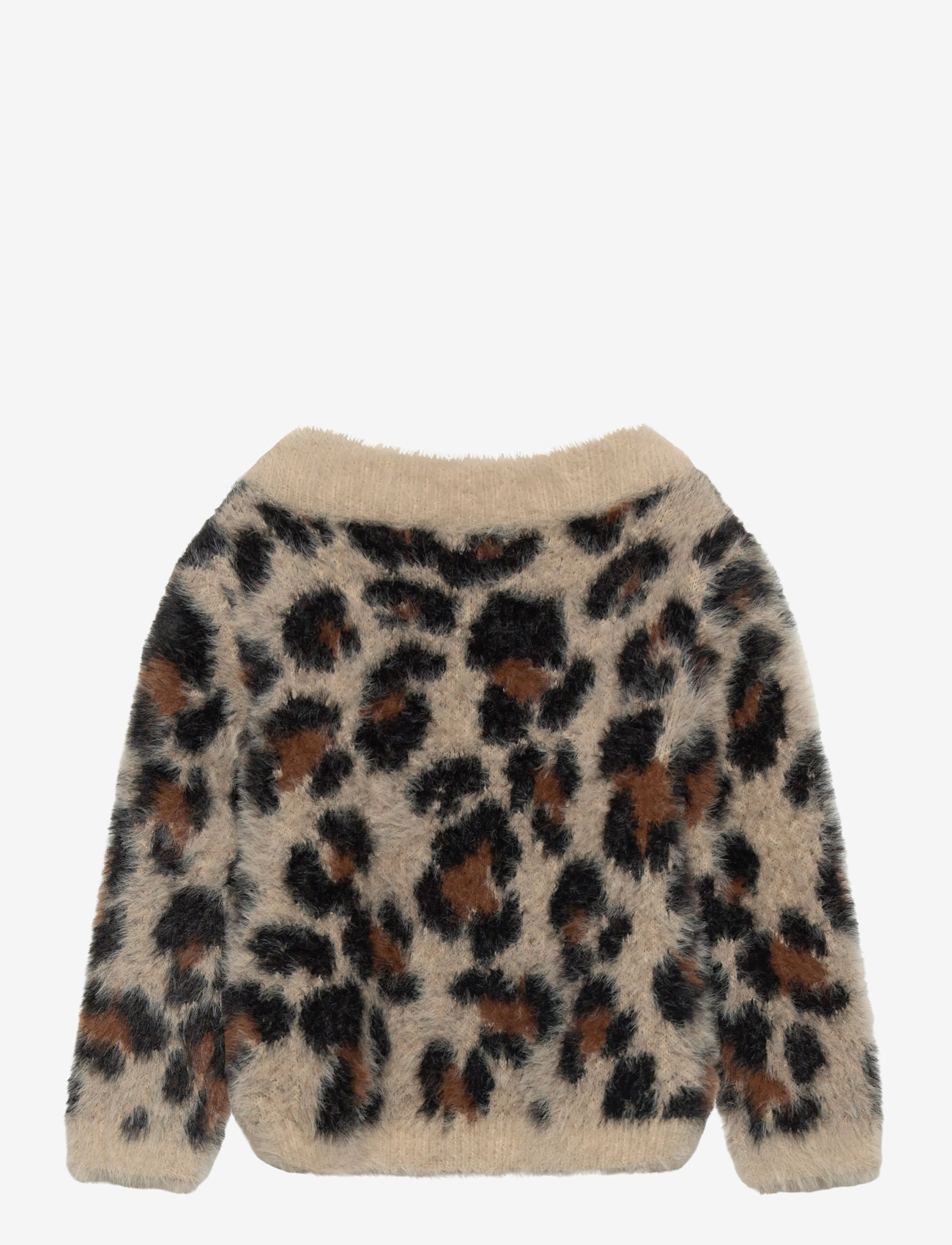 The New - TNSTPamela Jacquard Cardigan - cardigans - feather gray aop - 2