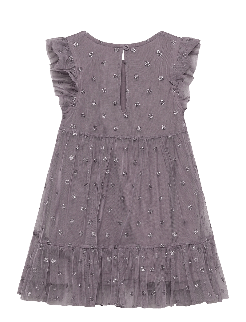 The New - TNSTPoppy S_L Dress - gray ridge aop - 2