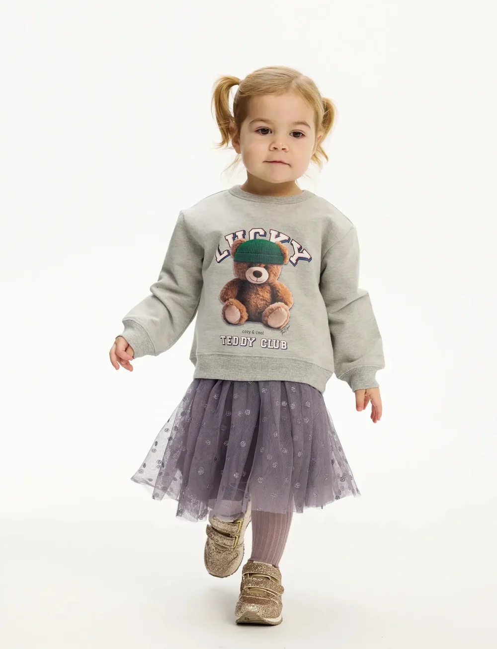 The New - TNSTPoppy Skirt - tyllkjolar - gray ridge aop - 0