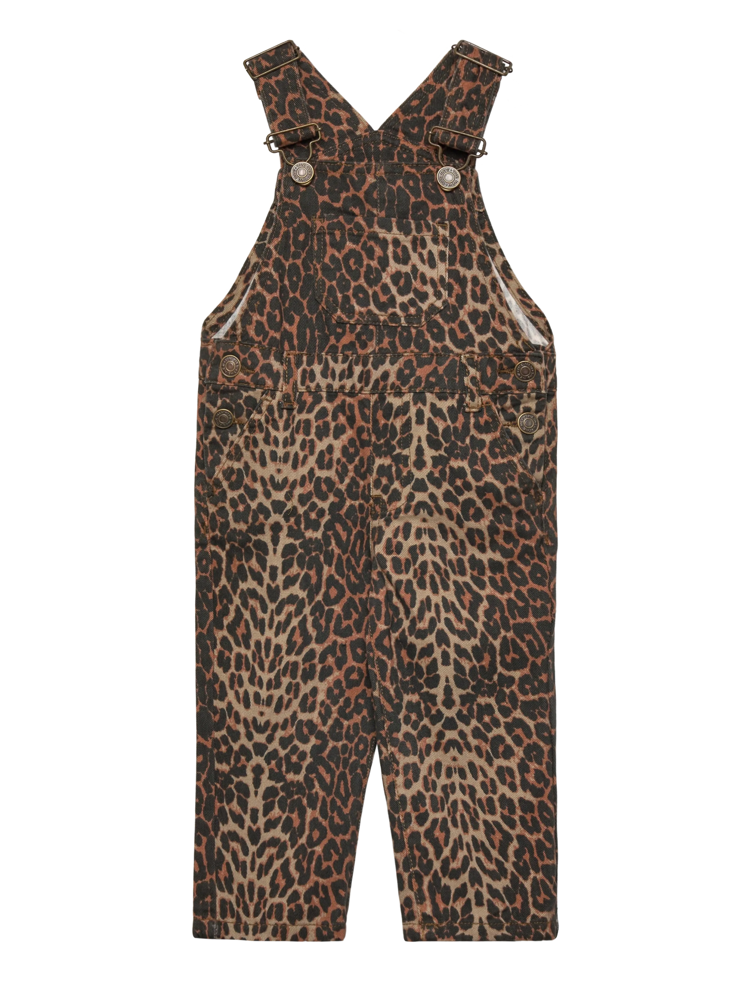 THE NEW Tnstpaloma Denim Dungarees Braun - 98 - Kinder