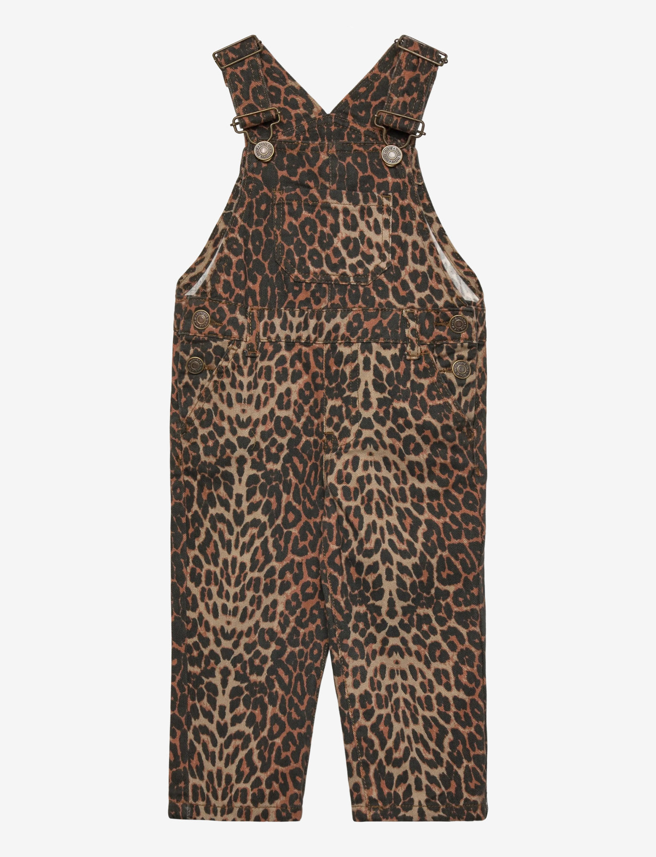 The New - TNSTPaloma Denim Dungarees - tunked - feather gray aop - 0