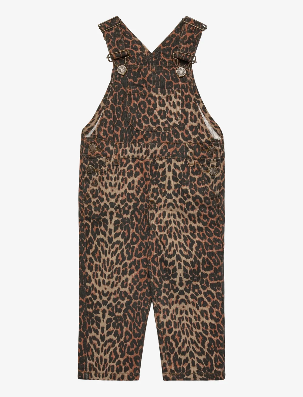 The New - TNSTPaloma Denim Dungarees - dungarees - feather gray aop - 0
