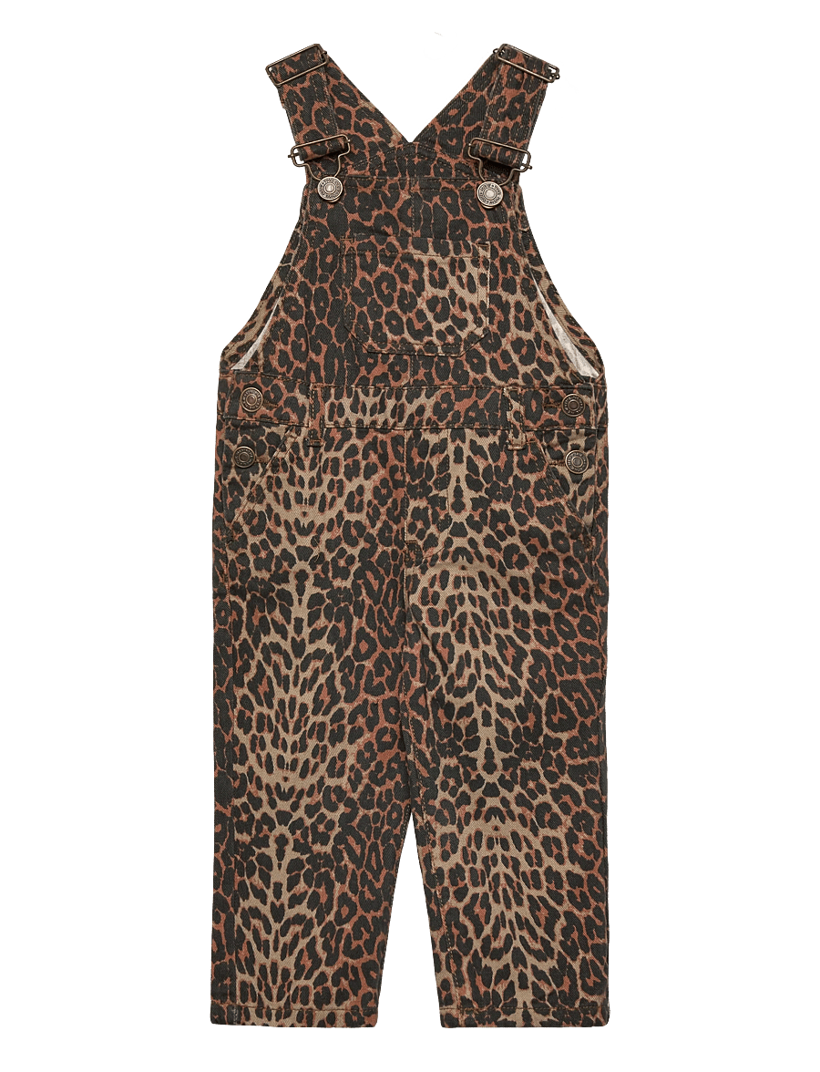 The New - TNSTPaloma Denim Dungarees - snekkerbukse - feather gray aop - 0