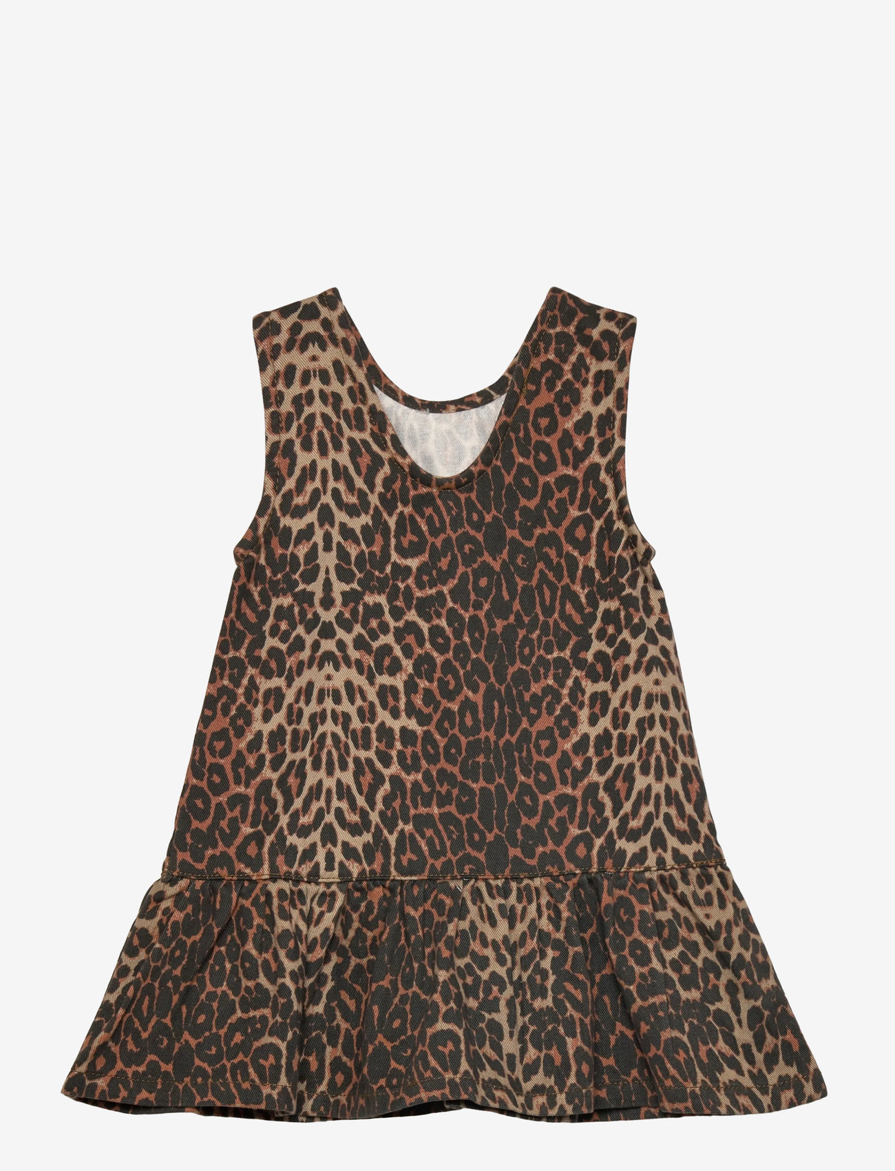 The New - TNSTPaloma S_L Denim Dress - Ærmeløse babykjoler - feather gray aop - 0