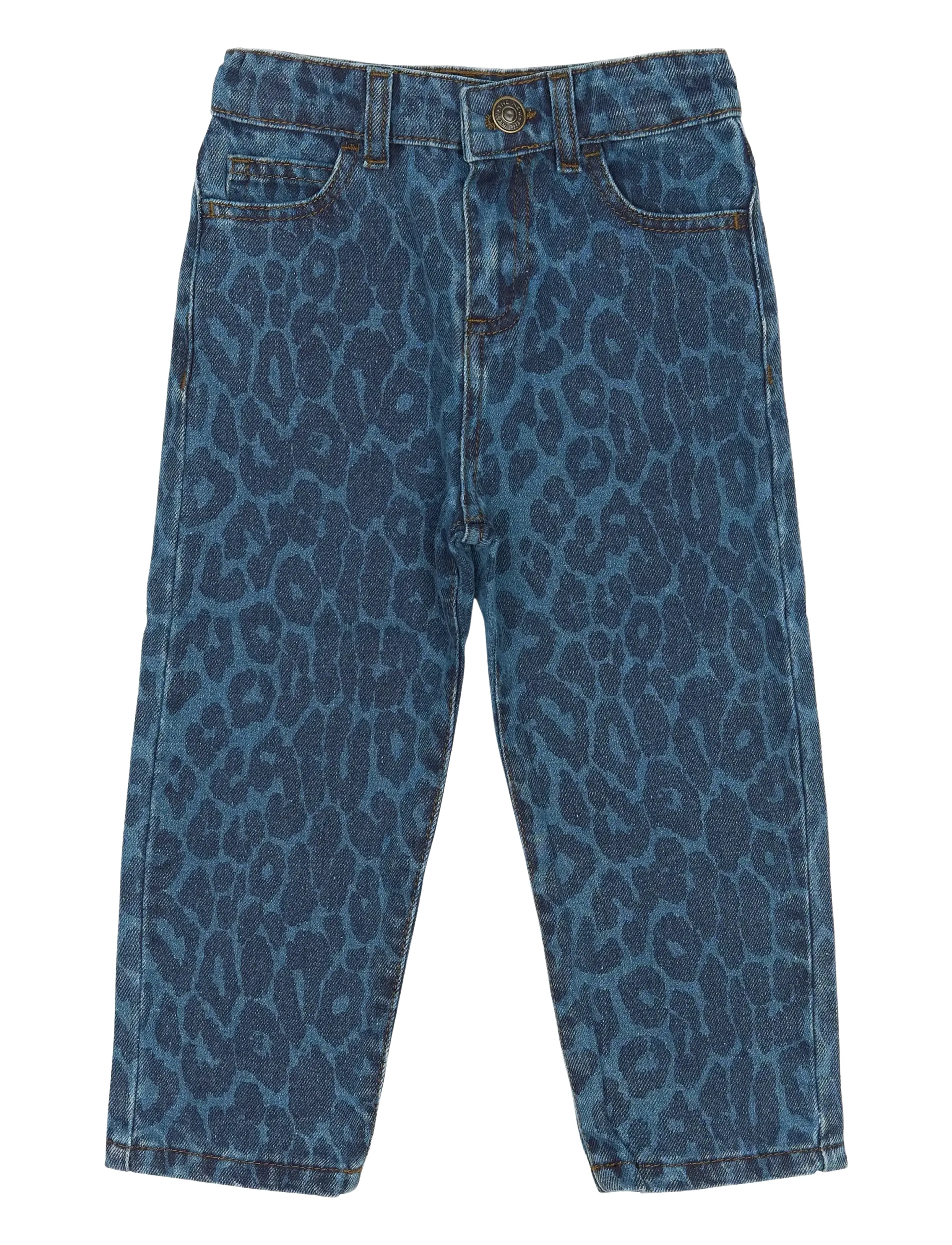 TNSTPearl Carrot Jeans - MEDIUM BLUE DENIM AOP