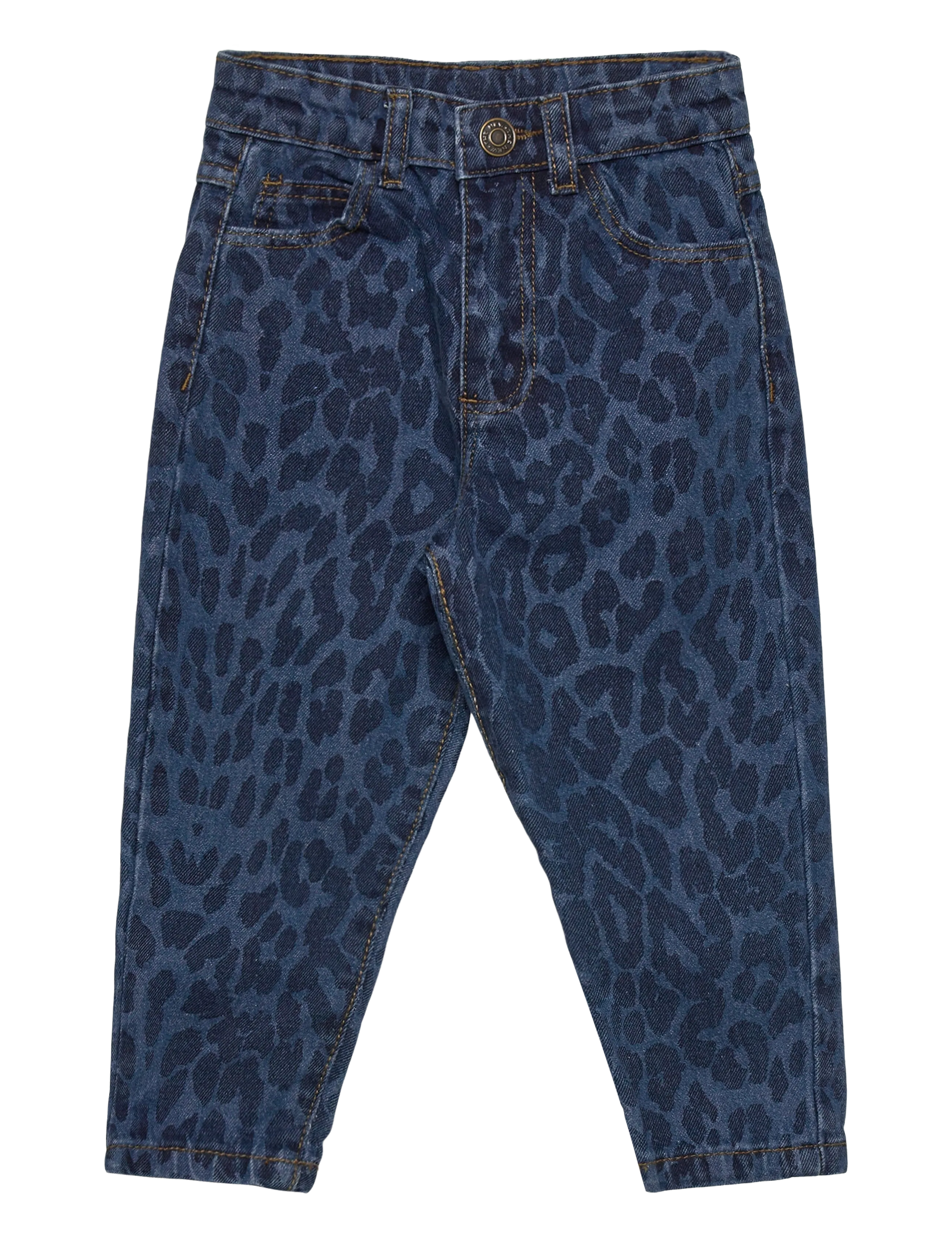 TNSTPearl Carrot Jeans - MEDIUM BLUE DENIM AOP