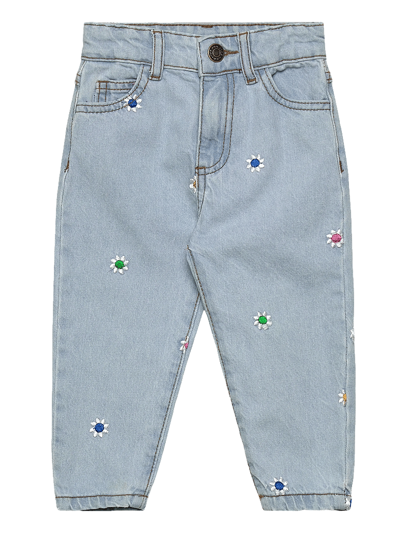 The New - TNSTPortia Carrot Jeans - regular jeans - light blue denim emb - 1