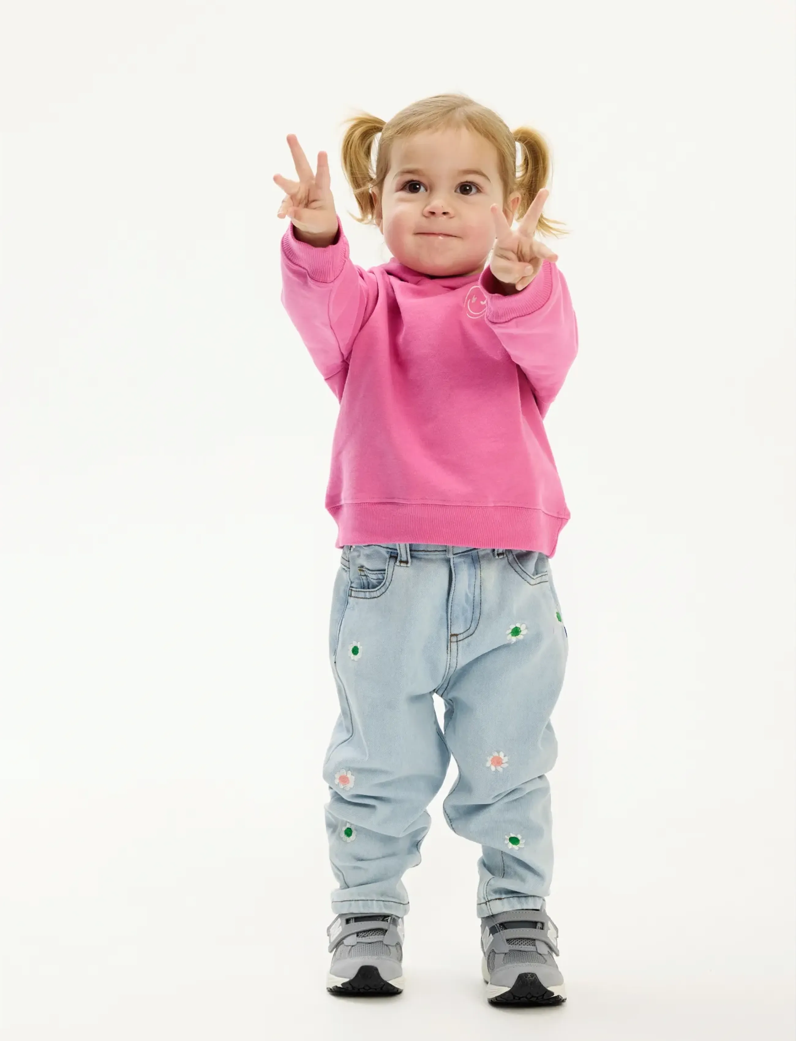 The New TNSTPortia Carrot Jeans - Hosen - LIGHT BLUE DENIM EMB / blue