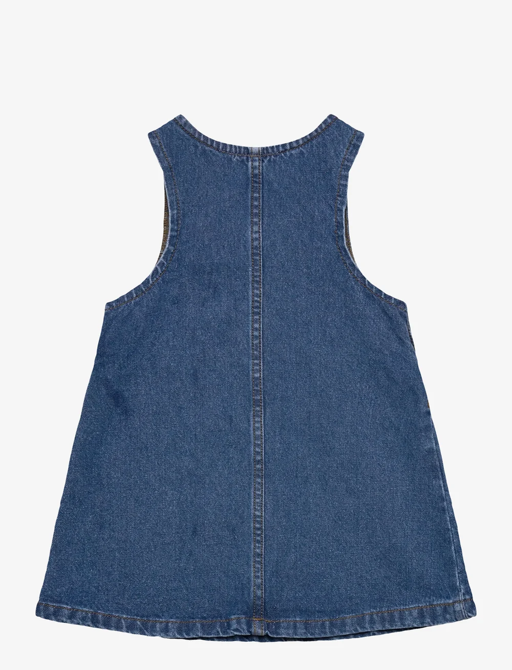 The New - TNSTPida S_L Denim Dress - Ærmeløse hverdagskjoler - medium blue denim - 1