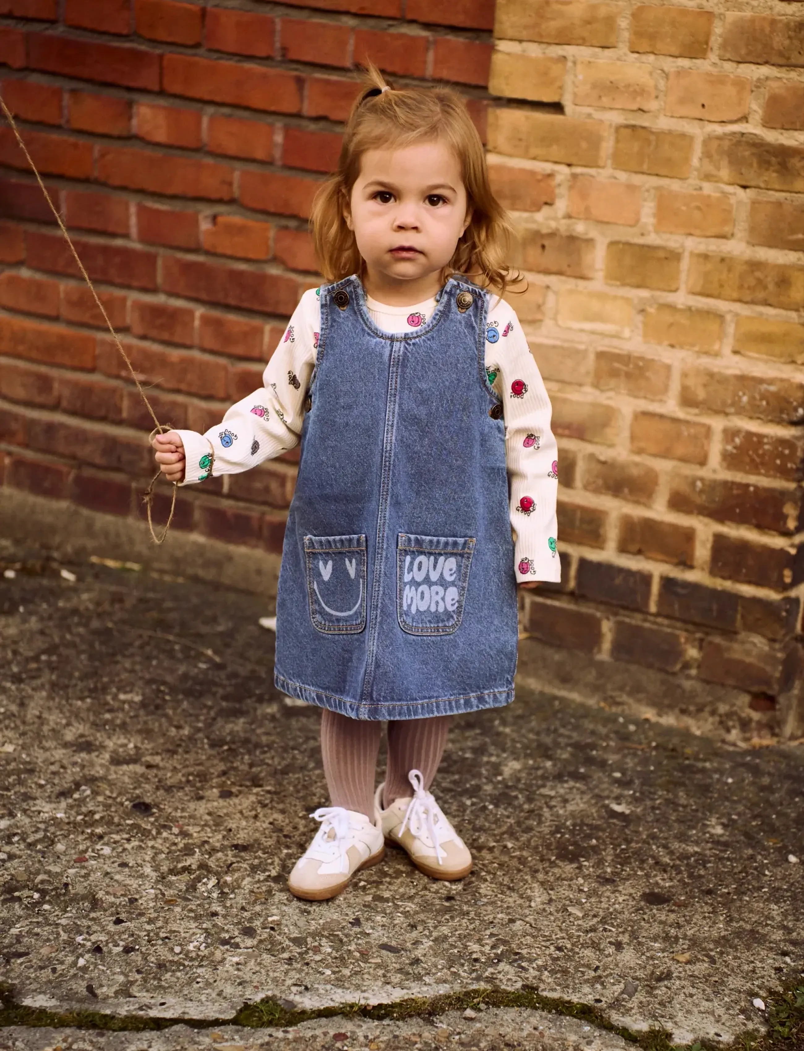 The New TNSTPida S_L Denim Dress - Kleider - MEDIUM BLUE DENIM / blue