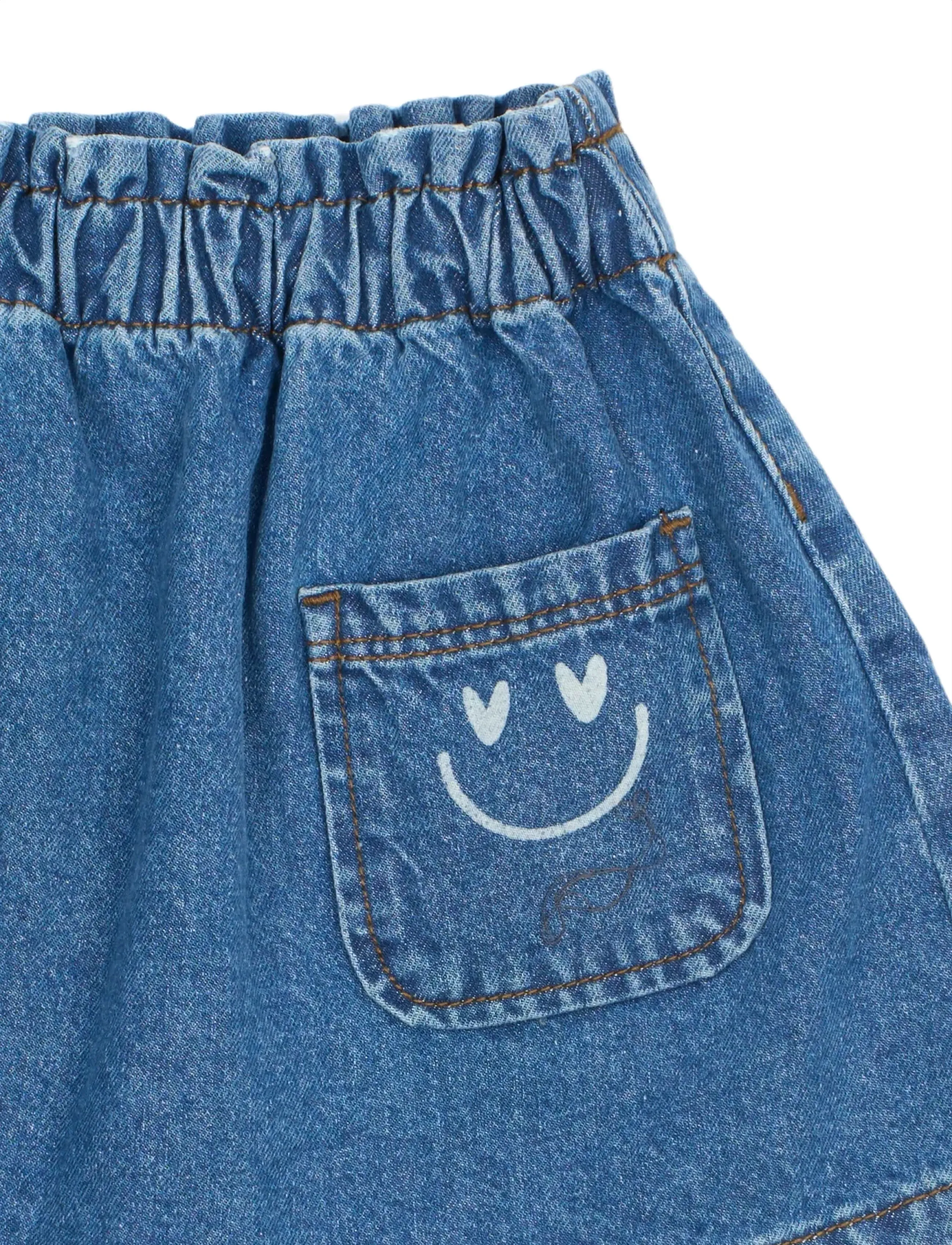 The New - TNSTPida Denim Skirt - medium blue denim - 3