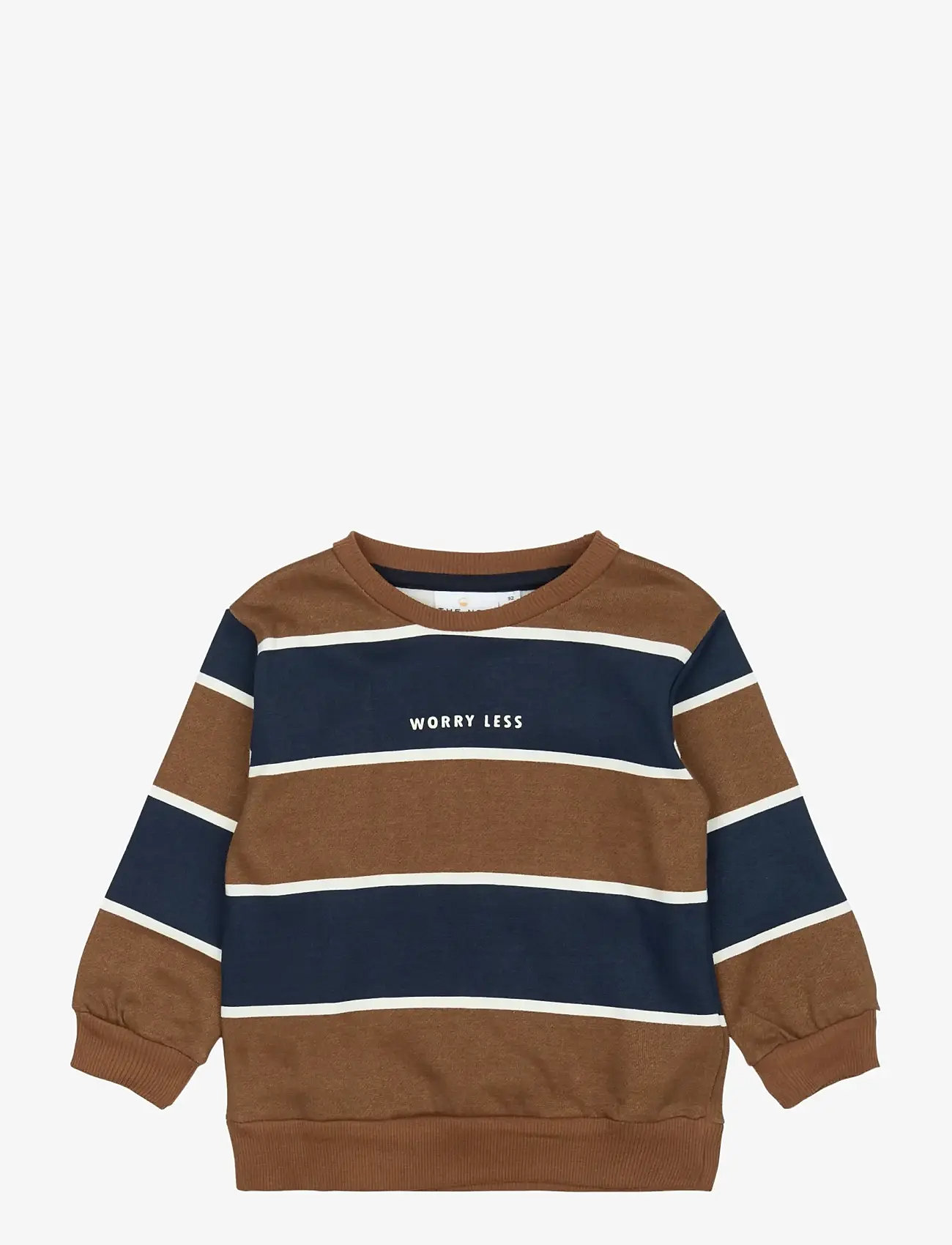The New - TNSTPier Sweatshirt - sweatshirts - toffee striped - 0