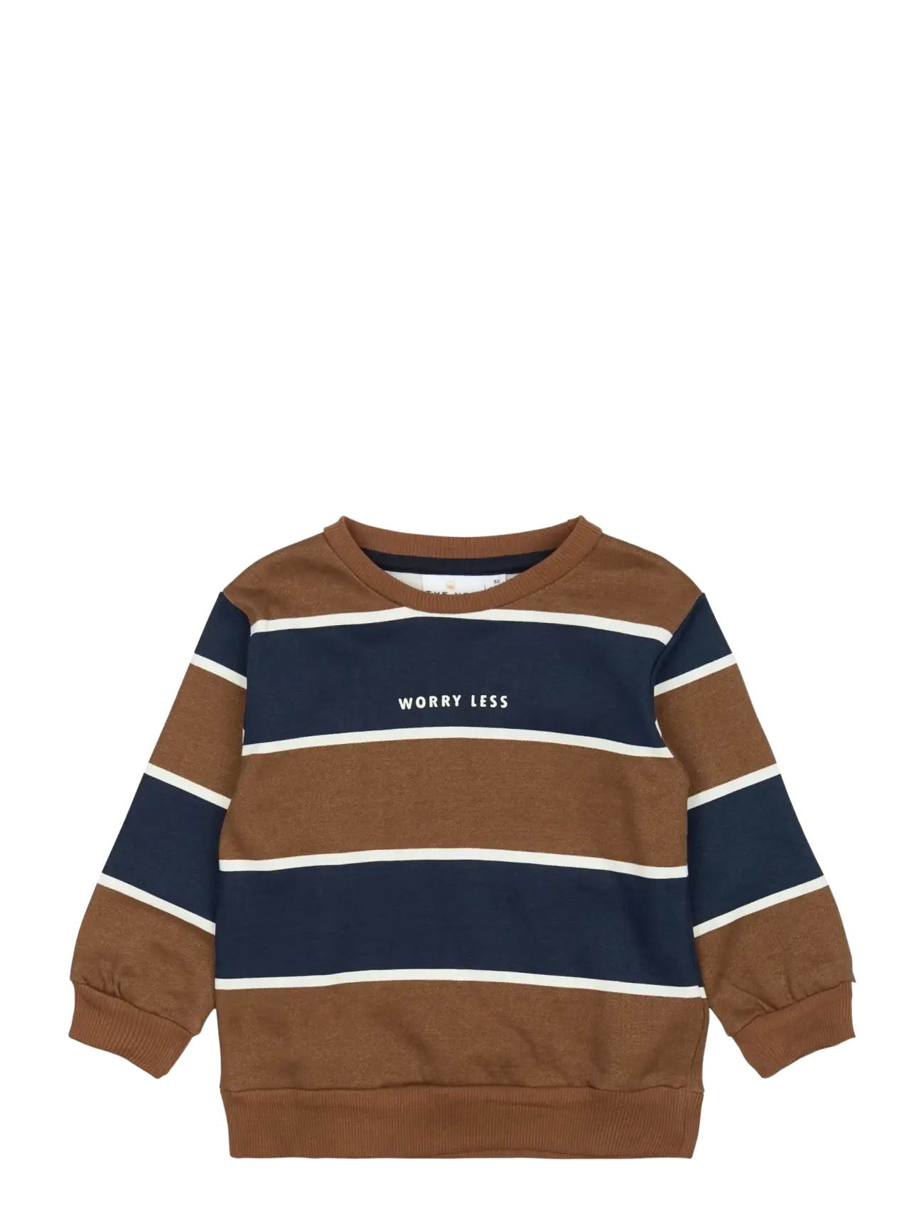 The New TNSTPier Sweatshirt - Overdele - TOFFEE STRIPED / brown