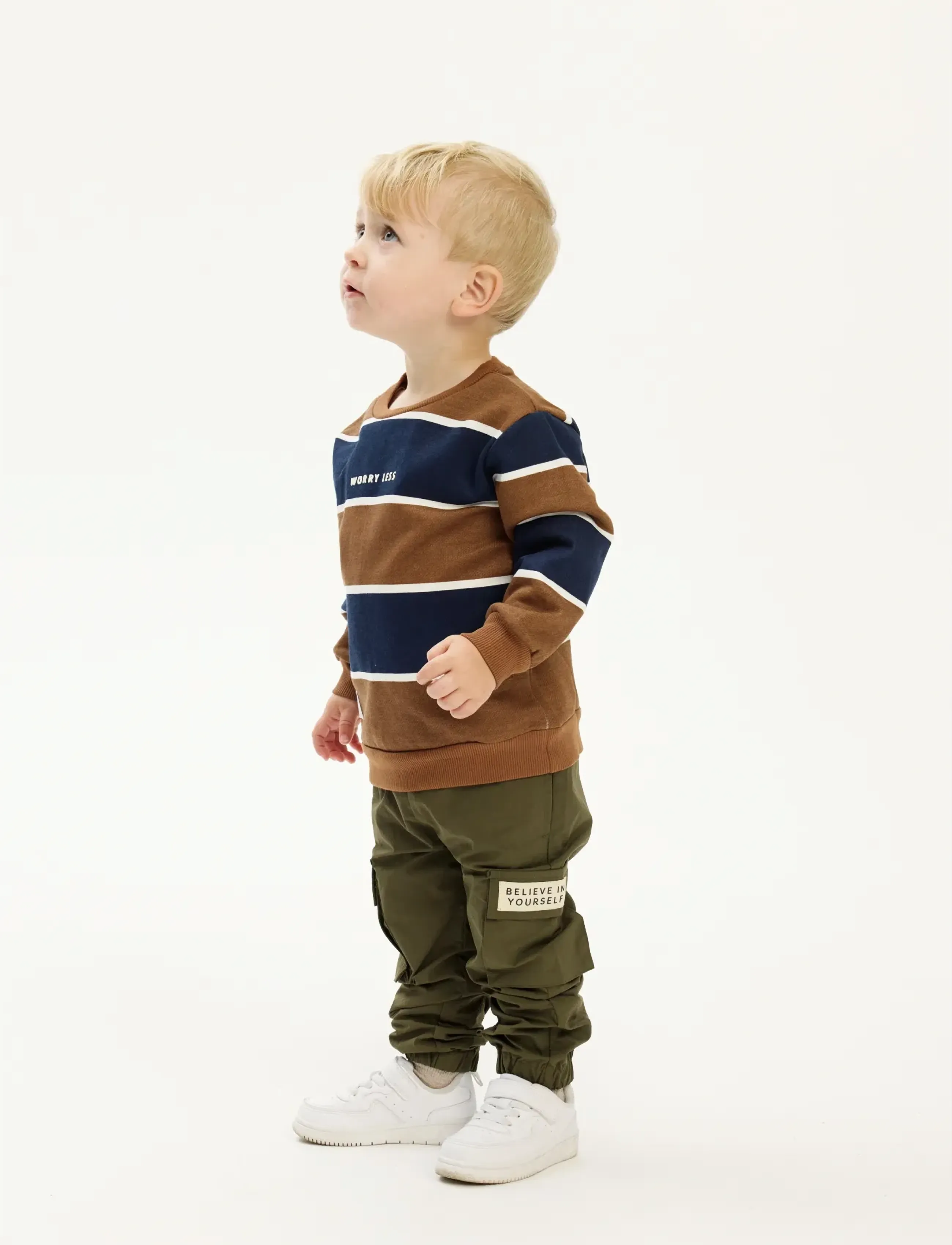 The New TNSTPier Sweatshirt - Sweatshirts - TOFFEE STRIPED / brown