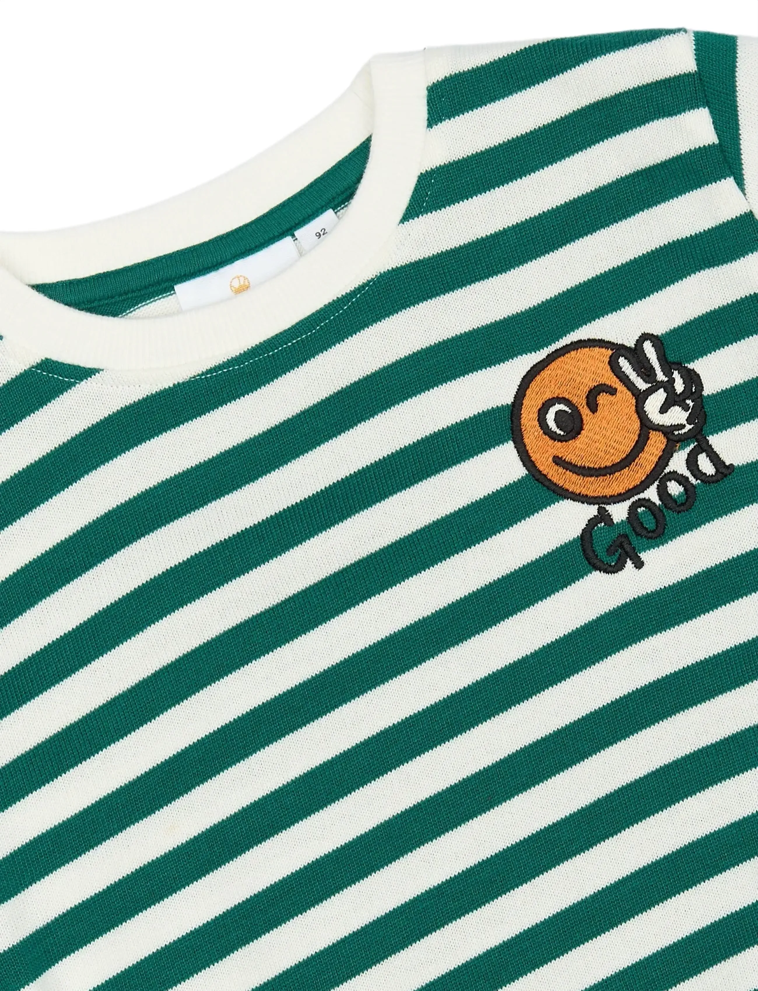The New - TNSTPer Sweatshirt - alpine green striped - 3