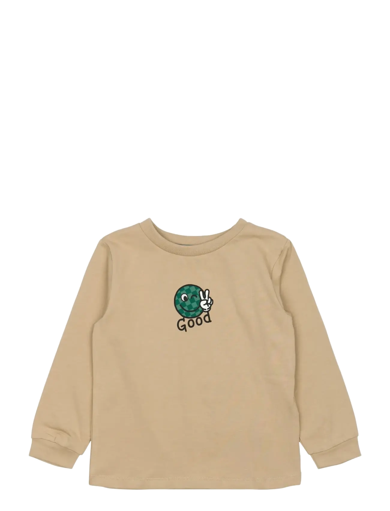 THE NEW Tnstpatton L_S Tee Beige - 98 - Kinder