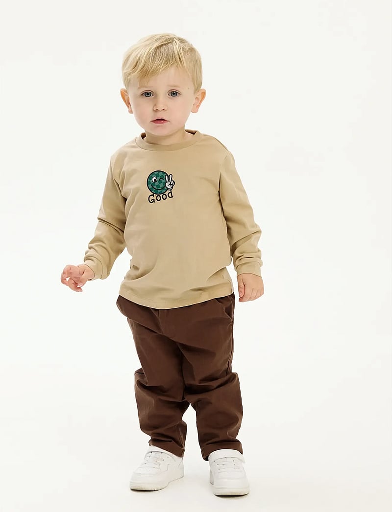 The New - TNSTPatton L_S Tee - sweatshirts - humus - 0