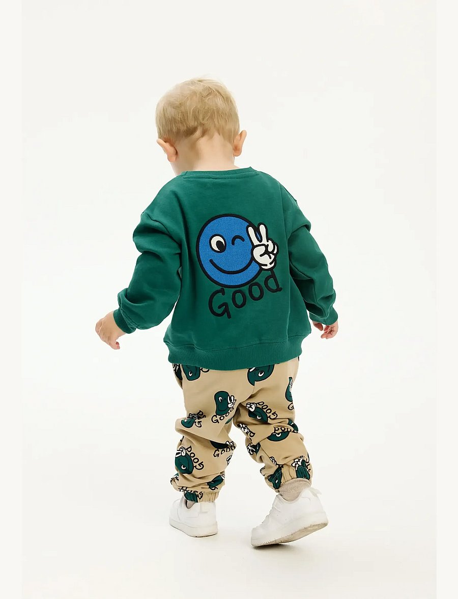 The New - TNSTPhil Sweatpants - mjukisbyxor - humus aop - 4