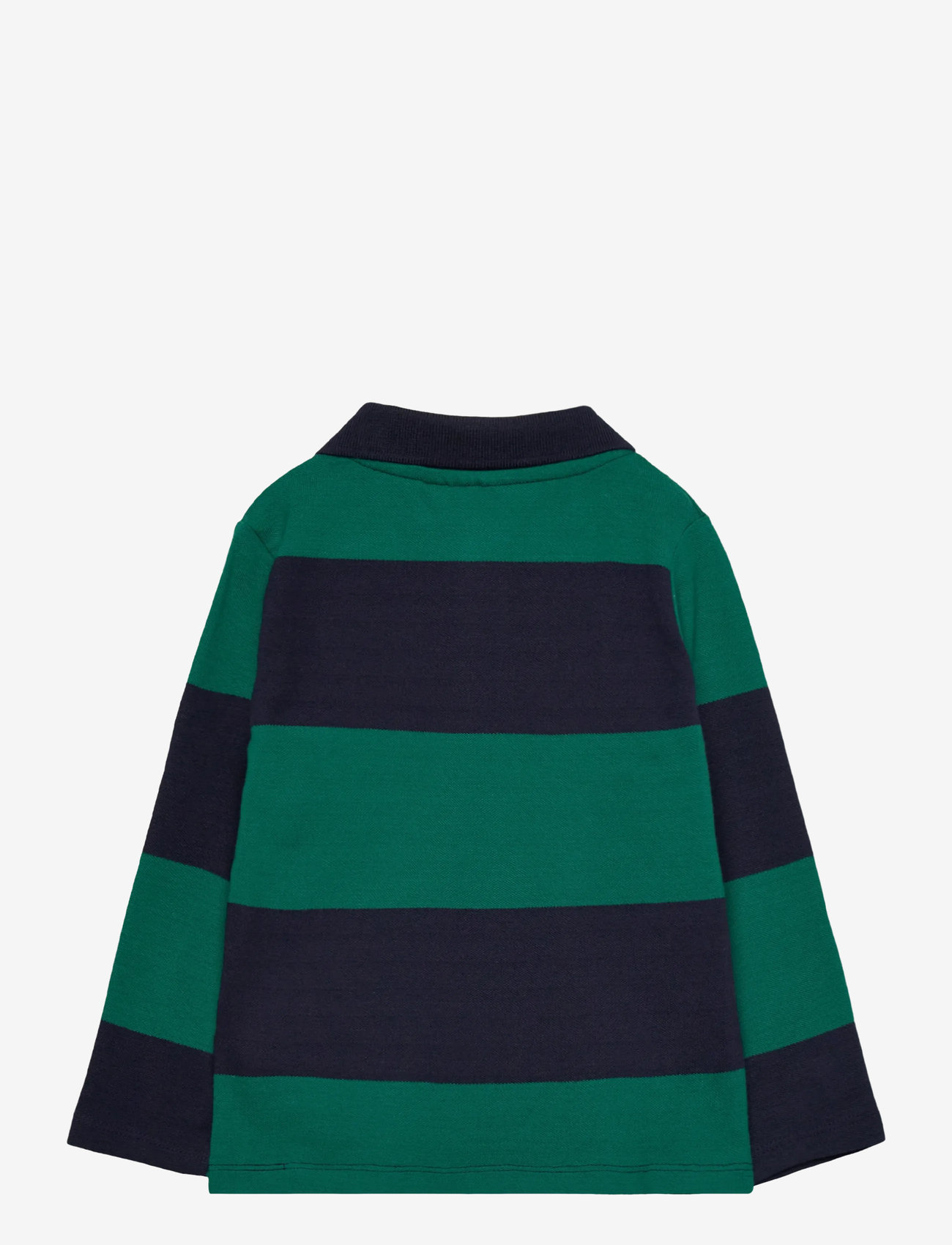 The New - TNSTPinon L_S Pique Polo - langærmede poloer - navy blazer striped - 1