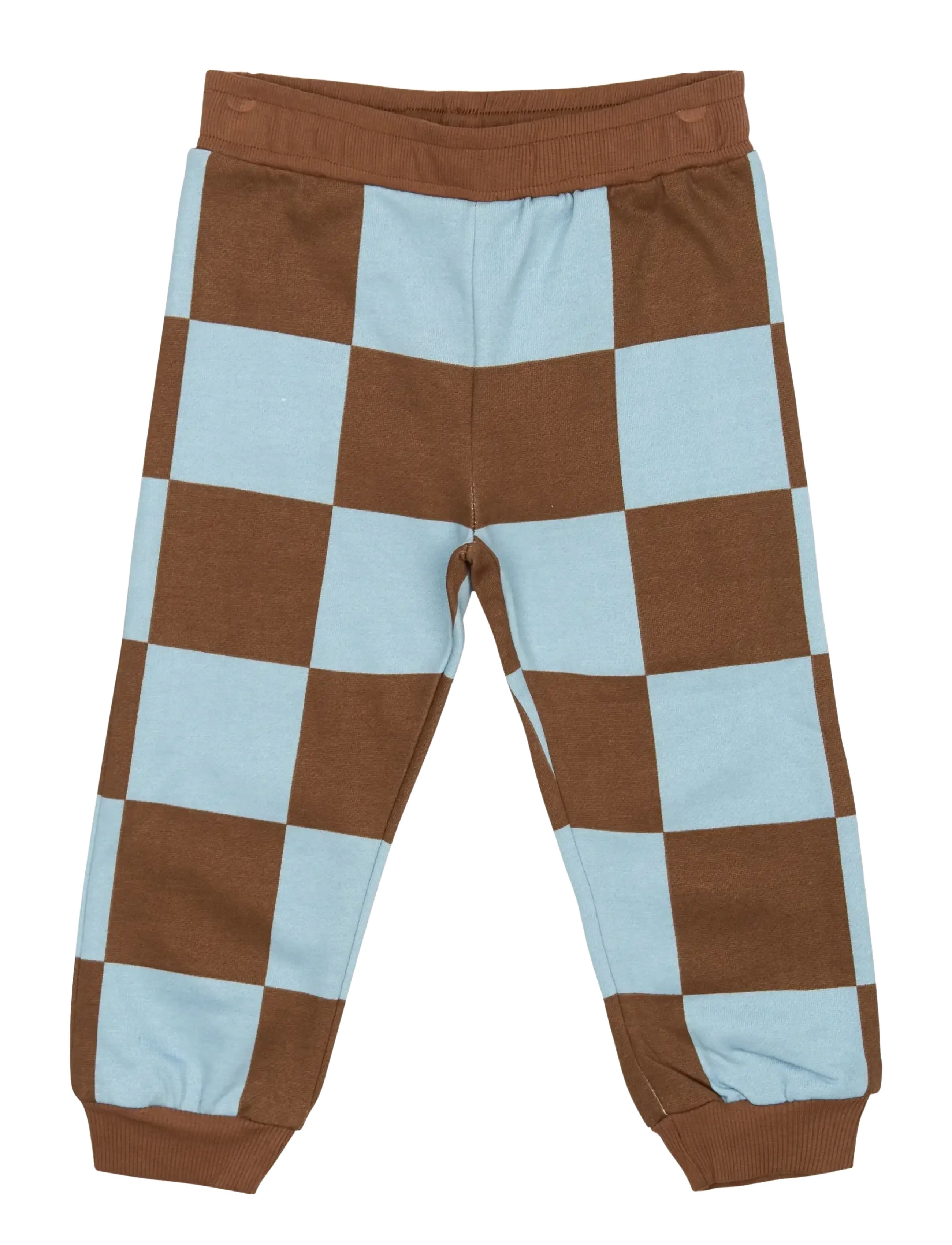 The New - TNSTPaulie Sweatpants - toffee check - 1