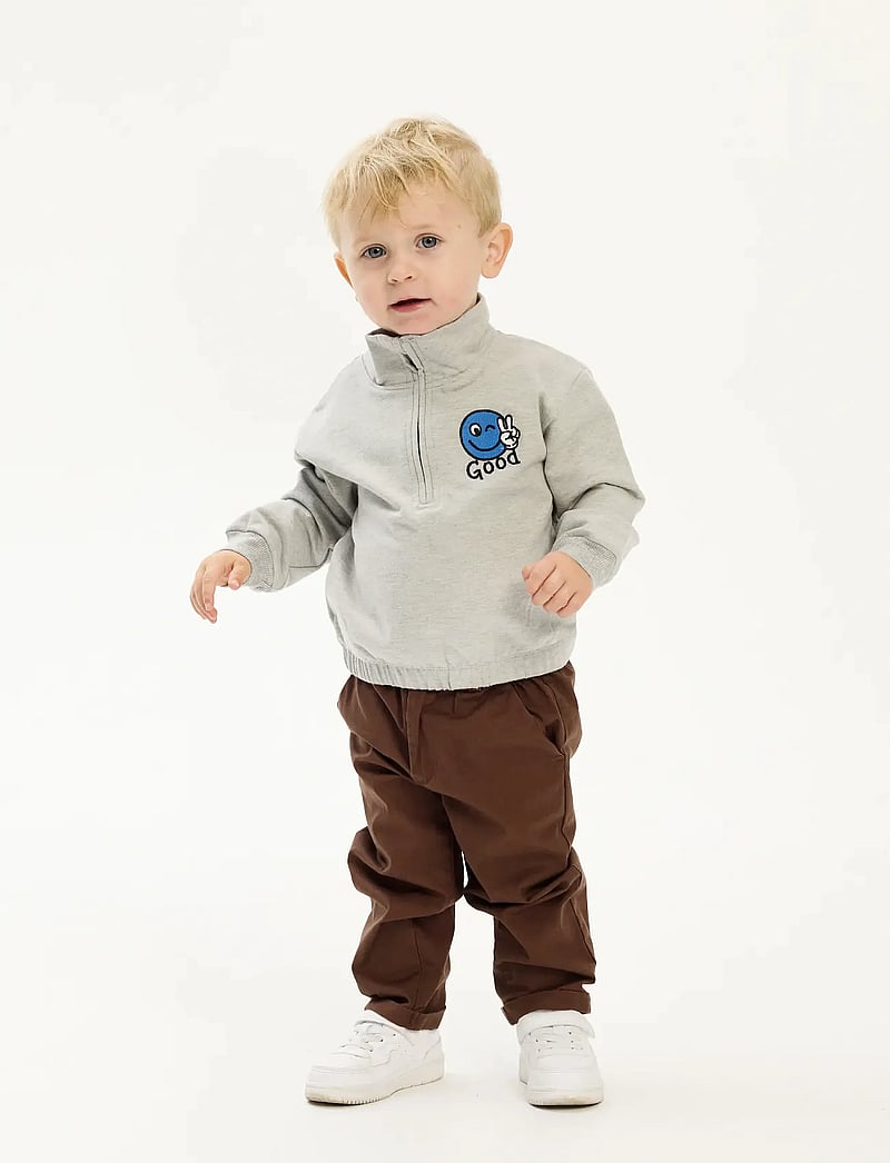 The New - TNSTPal OS Sweatshirt - džemperiai - light grey melange - 0