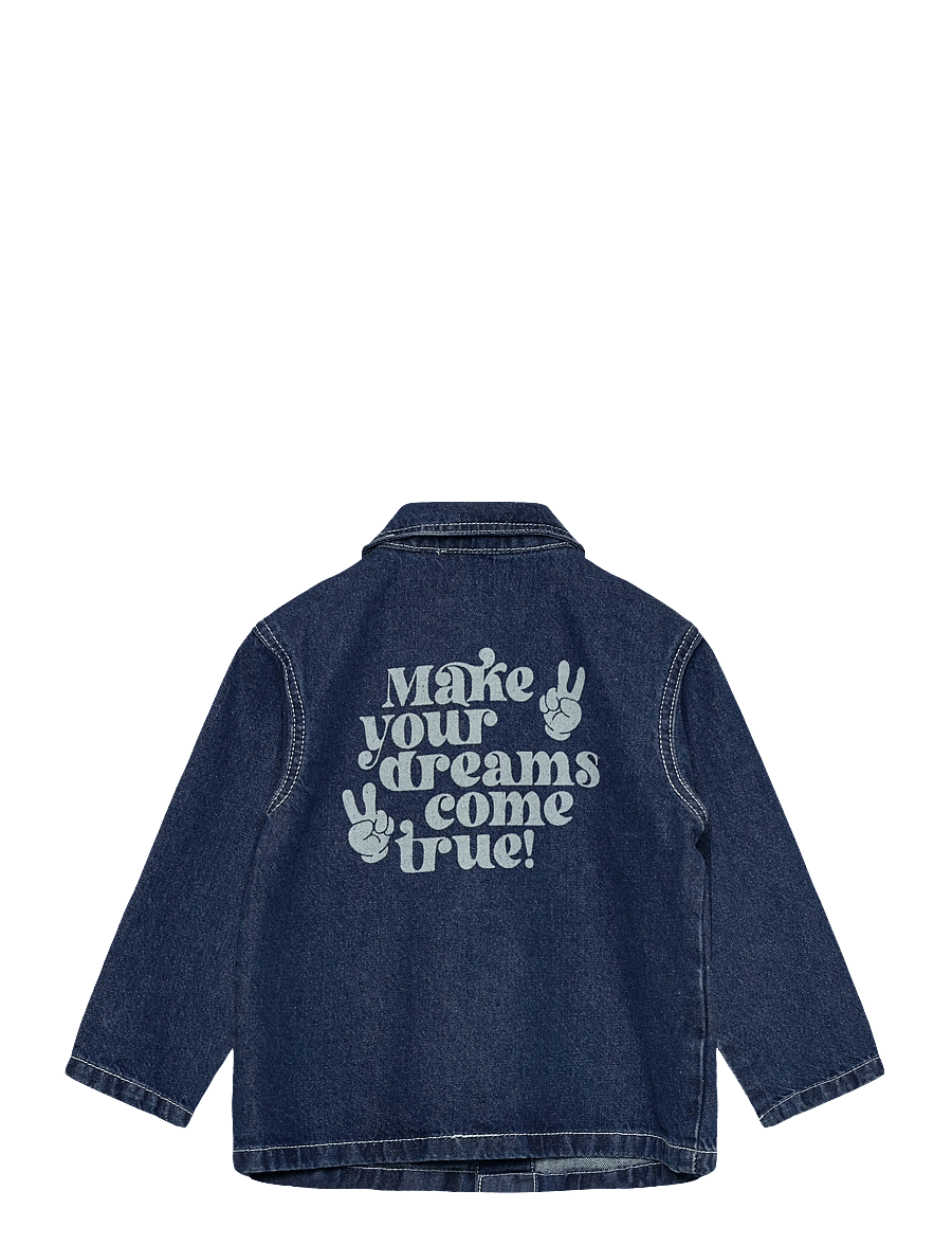 The New - TNSTParker OS Denim Overshirt - teksa ja velvet - blue denim - 1