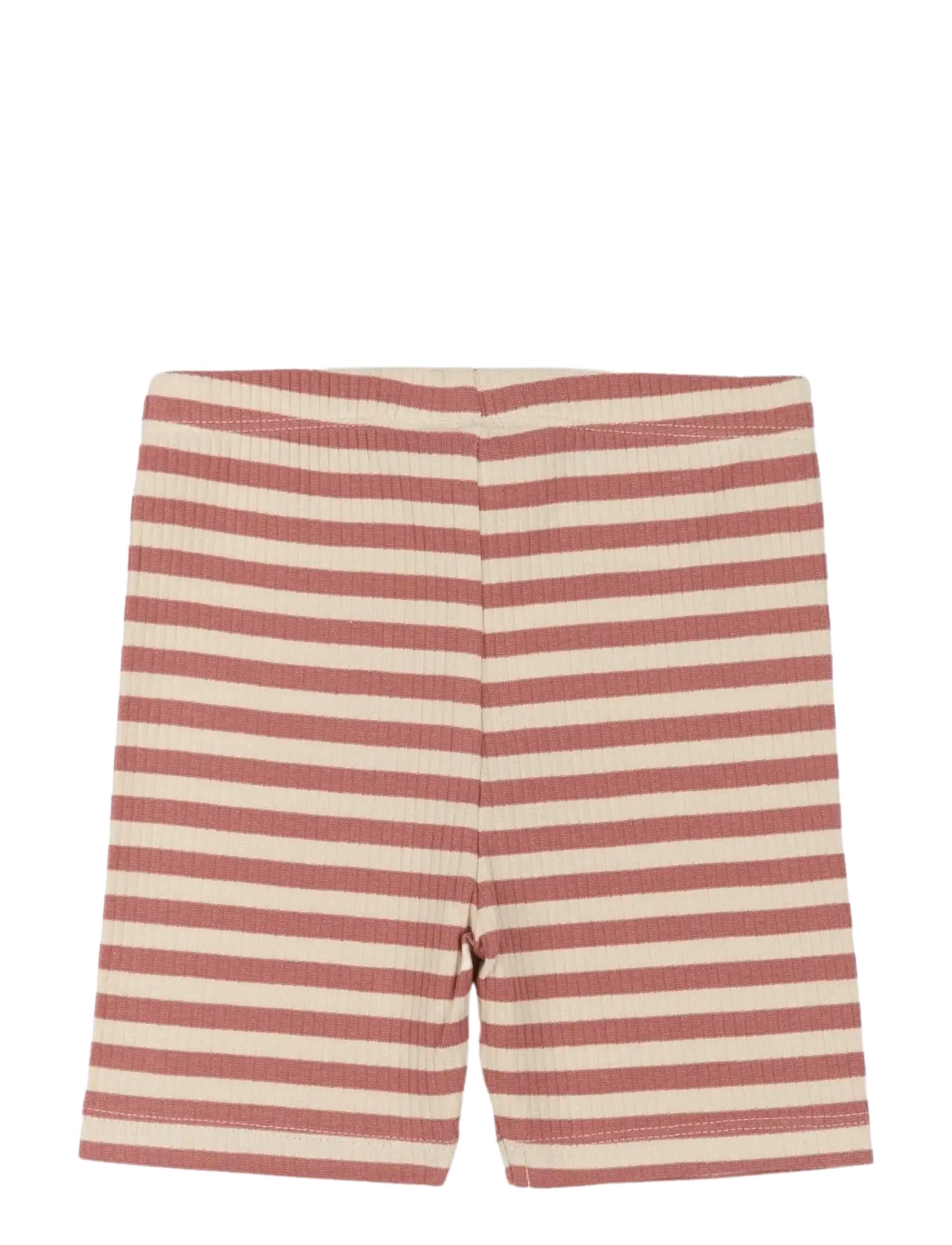The New - TNSTFro Uni Rib Shorts - old rose striped - 1