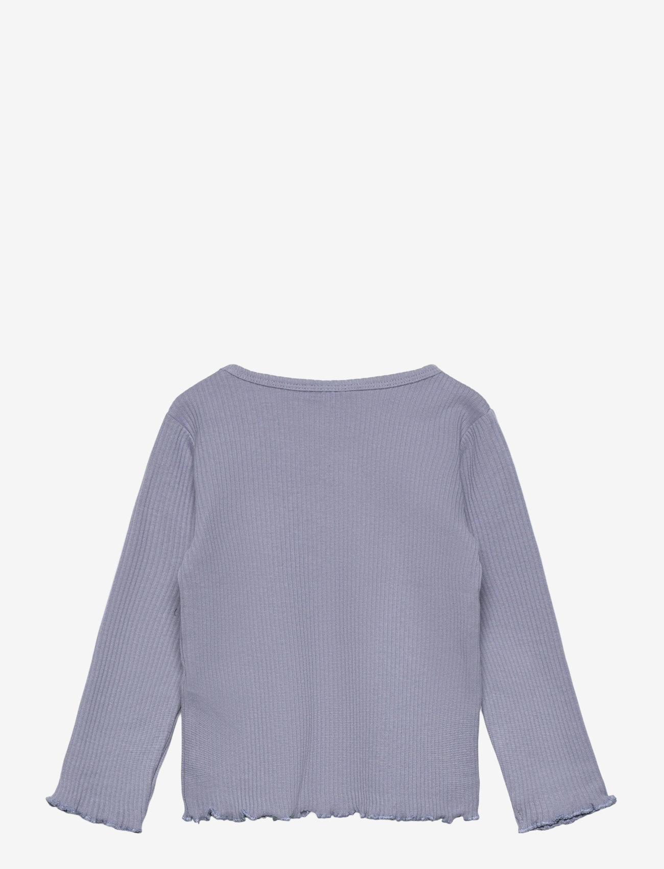 The New - TNSTRianna L_S Rib Tee - pikkade varrukatega t-särgid - tempest - 2