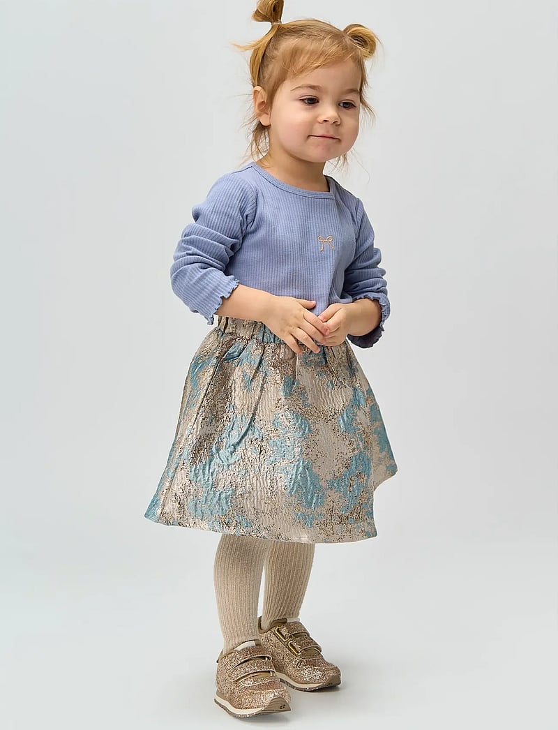 The New - TNSTRianna L_S Rib Tee - pikkade varrukatega t-särgid - tempest - 0