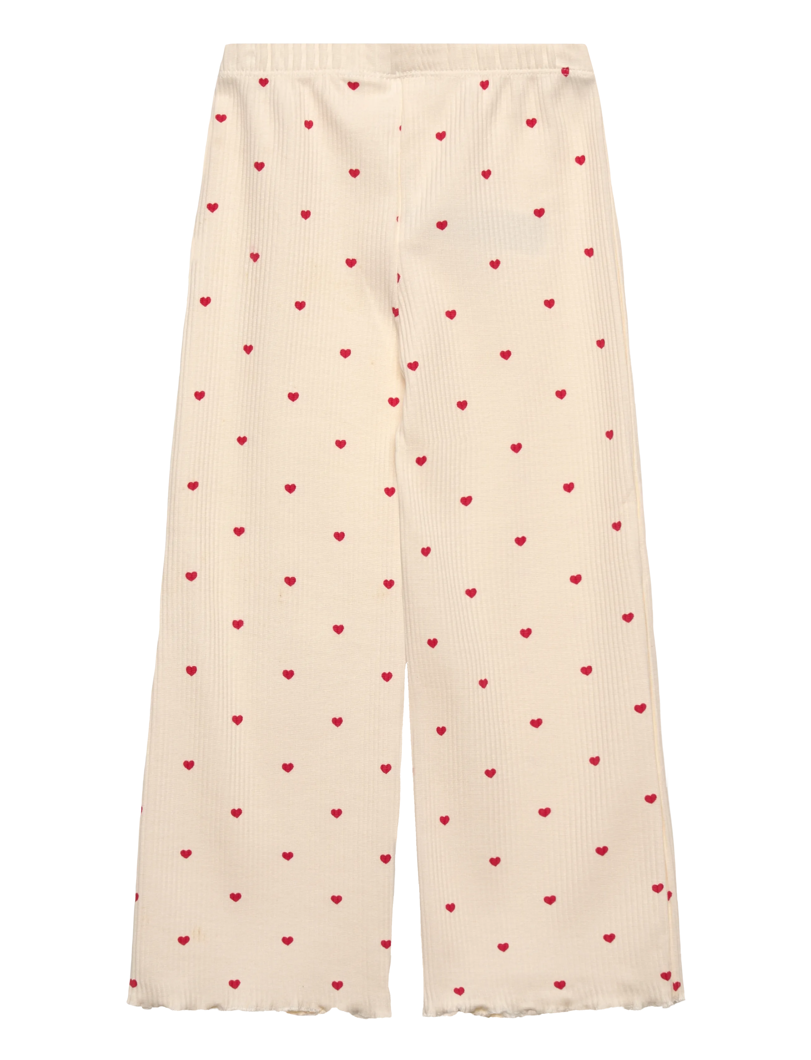 The New - TNSTRhea Wide Rib Pants - gardenia aop - 2