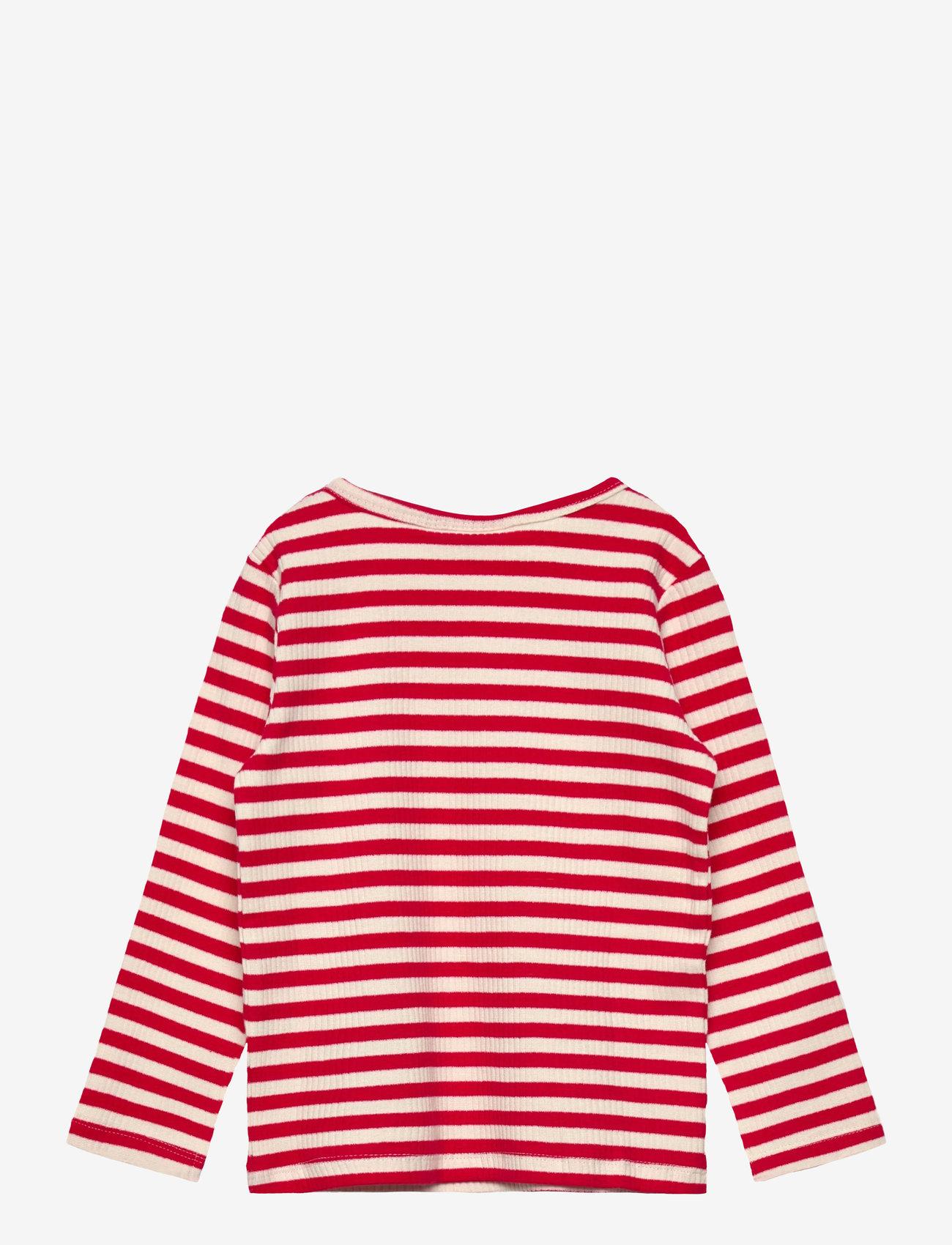 The New - TNSTFro L_S Rib Tee - ski patrol striped - 1
