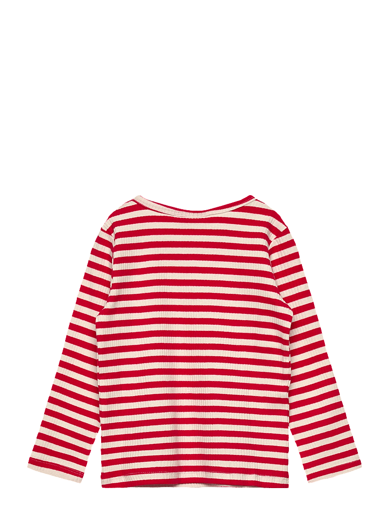 The New - TNSTFro L_S Rib Tee - ski patrol striped - 1