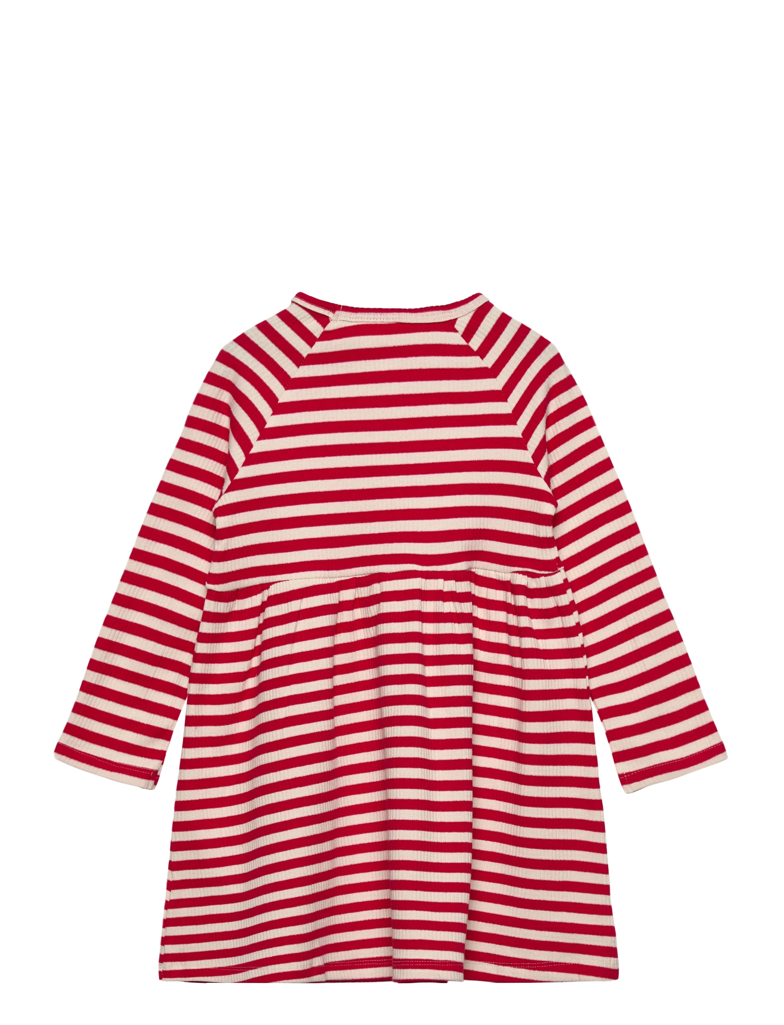 The New - TNSTFro L_S Loose Rib Dress - ski patrol striped - 1