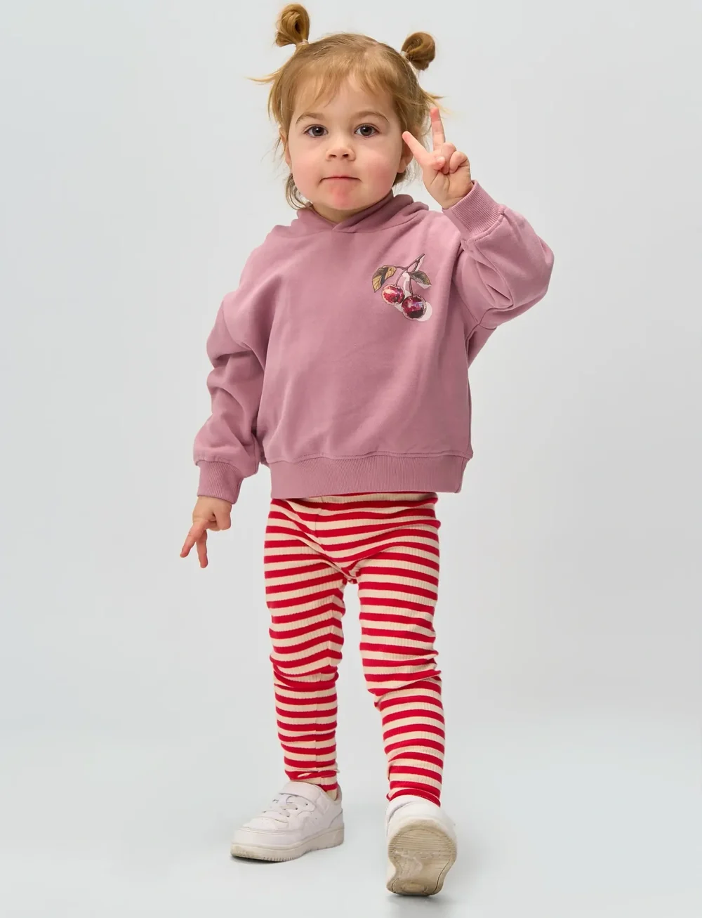 The New - TNSTFro Rib Leggings - leggings - ski patrol striped - 0