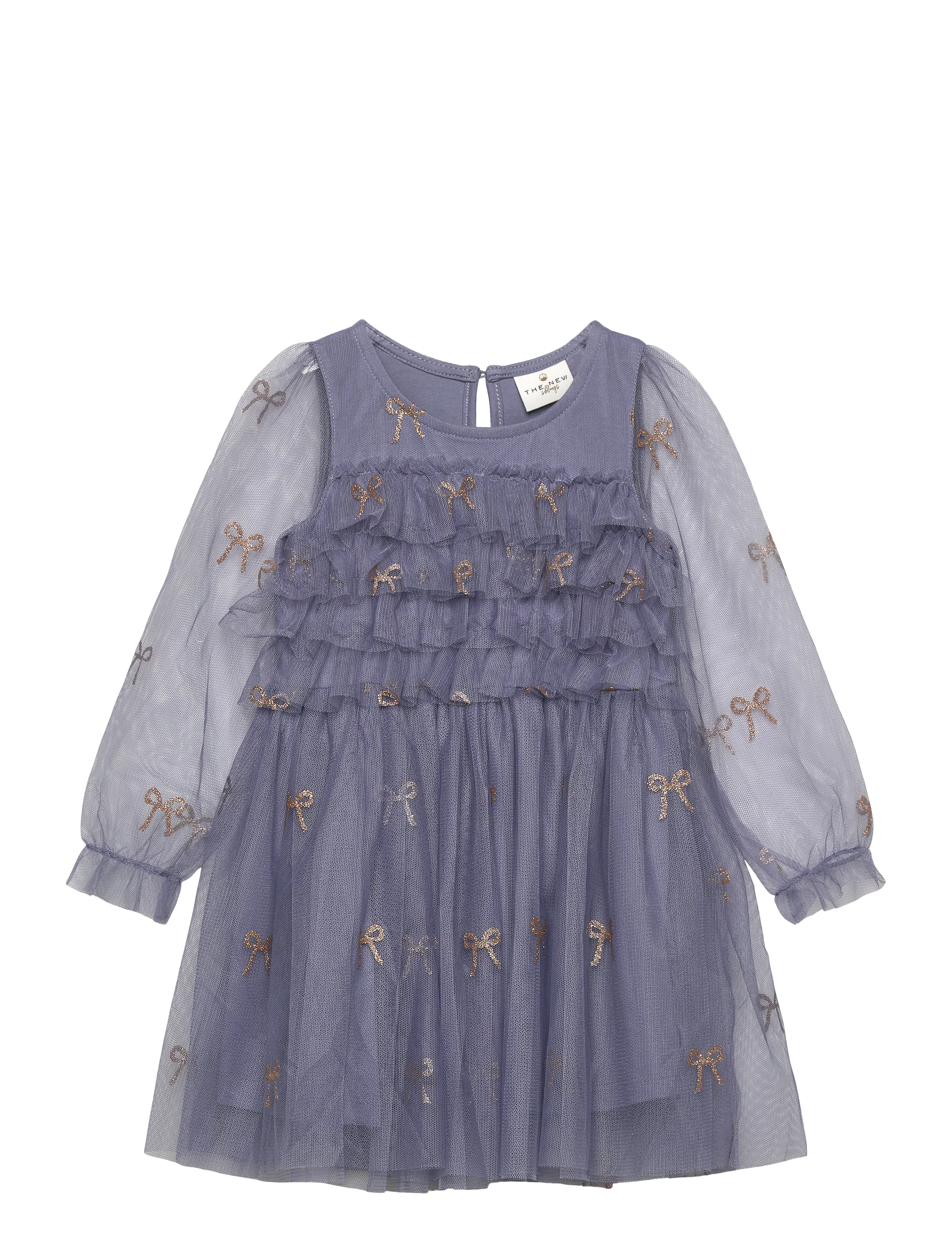 The New - TNSTRuna L_S Dress - tempest aop - 1