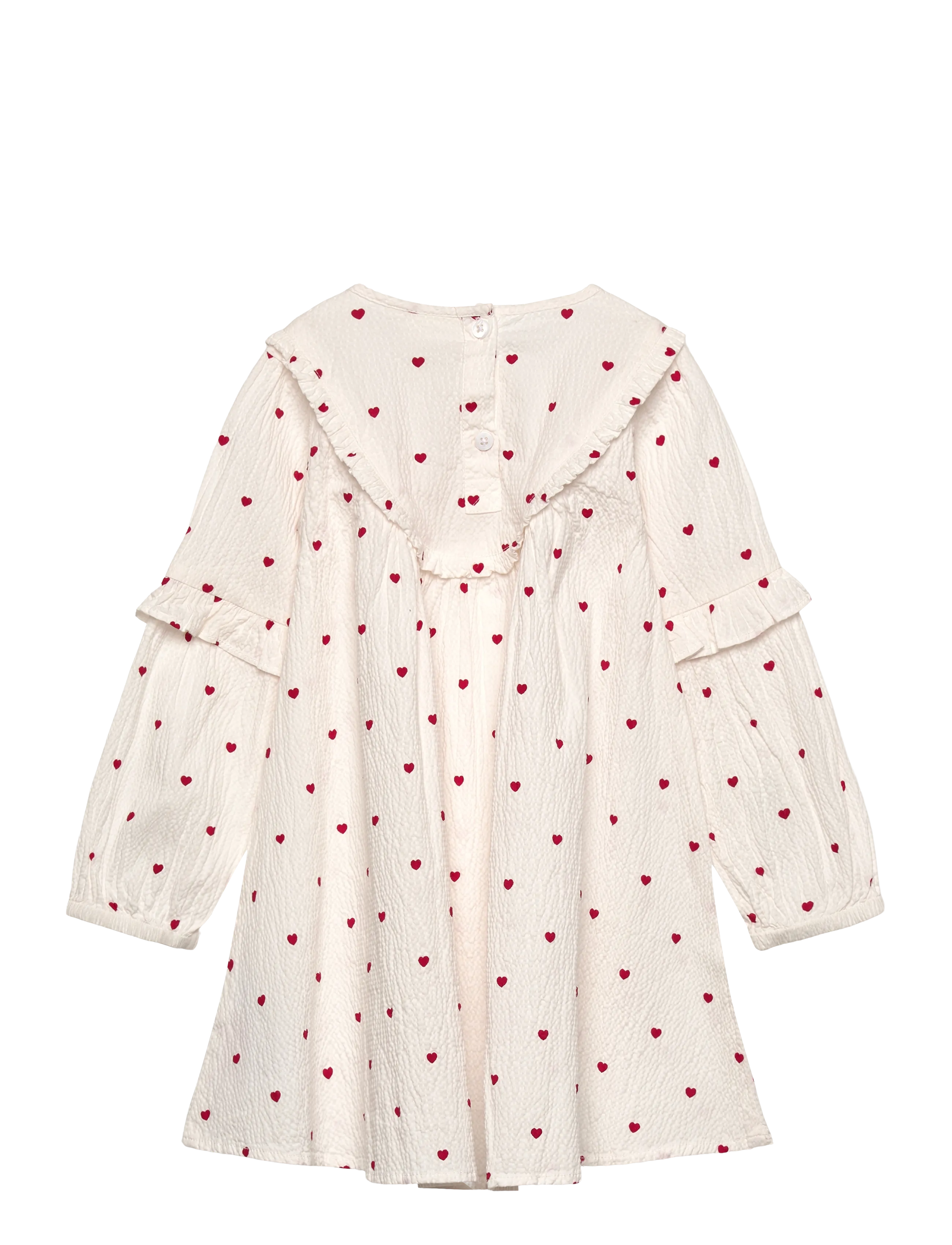 The New - TNSTRaven L_S Dress - langermede hverdagskjoler - gardenia aop - 1