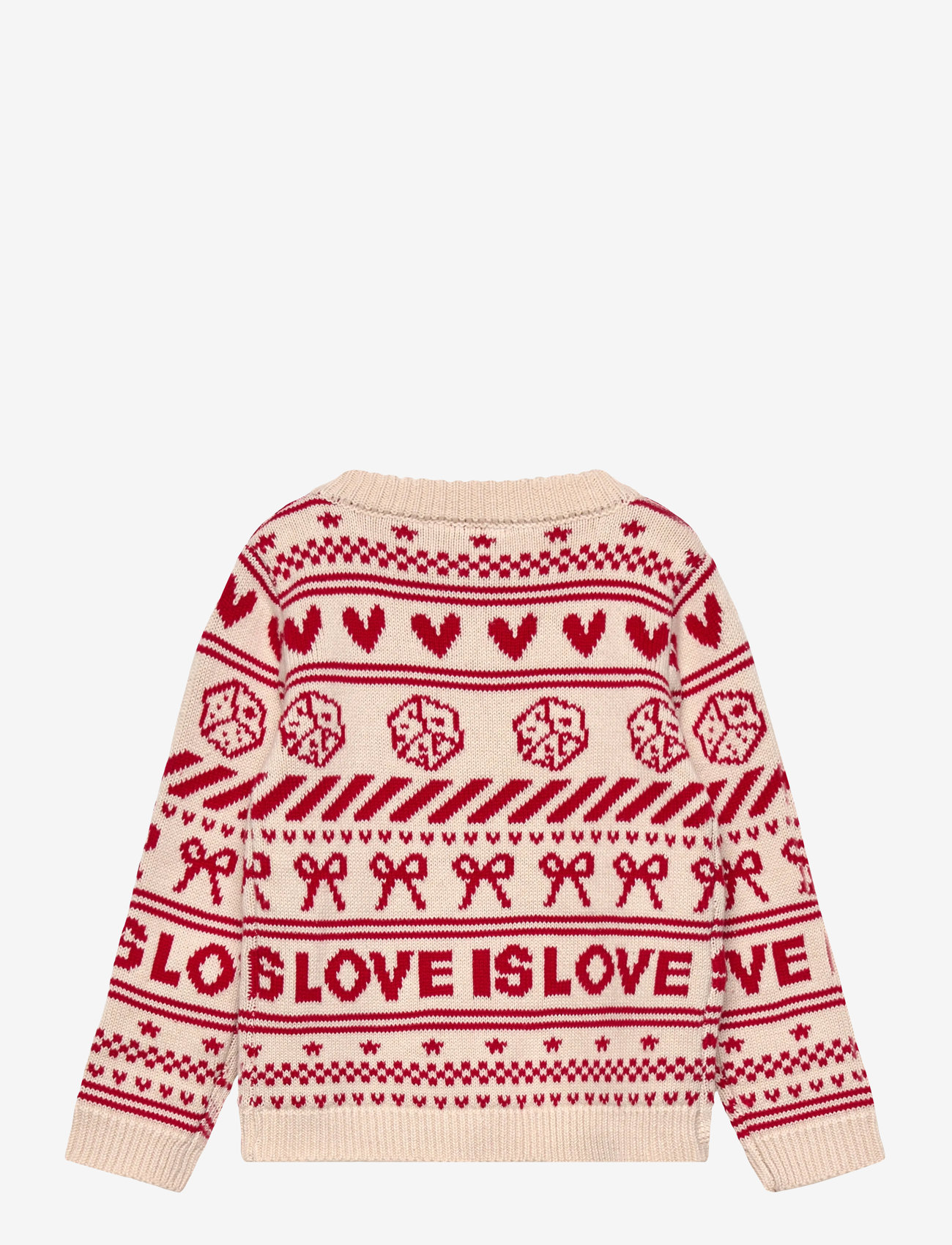 The New - TNSTRegina Jacquard Cardigan - cardigans - gardenia aop - 2