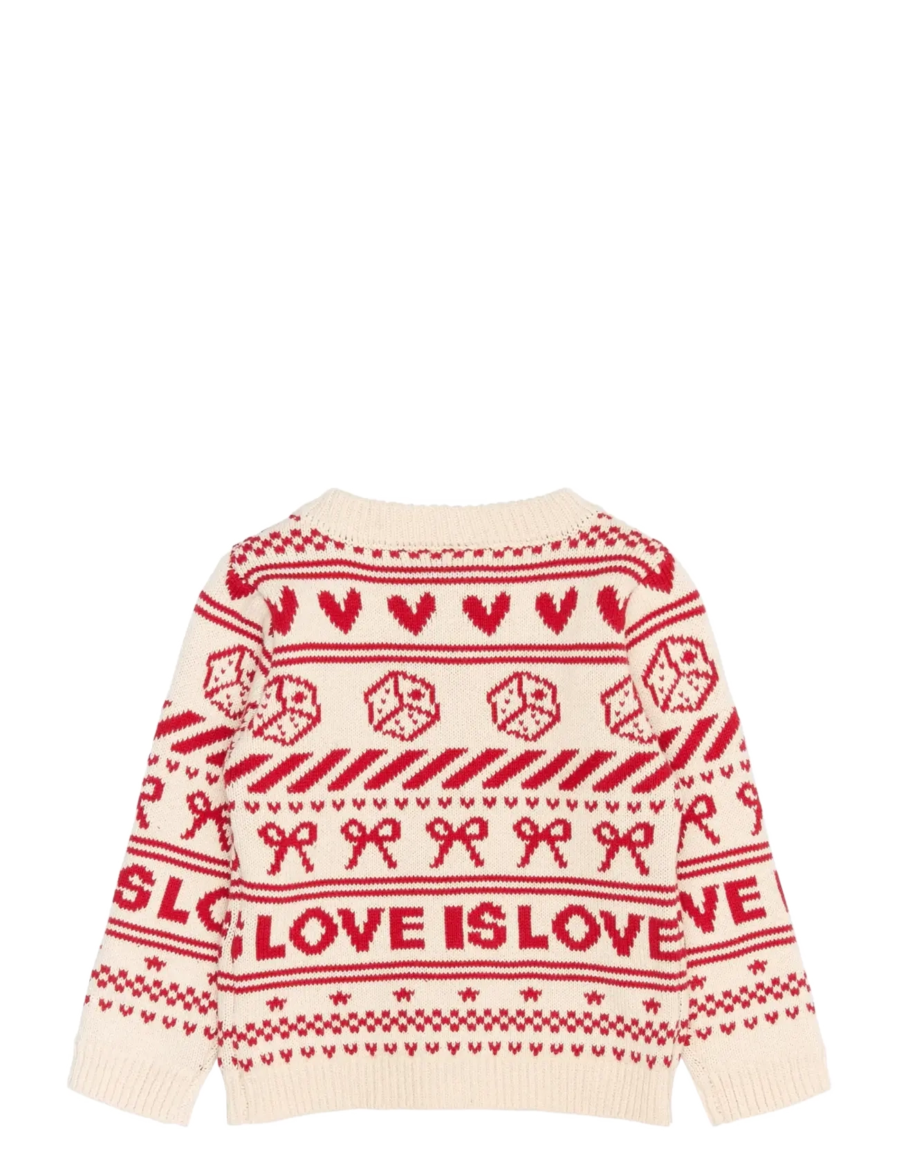 The New - TNSTRegina Jacquard Cardigan - cardigans - gardenia aop - 2