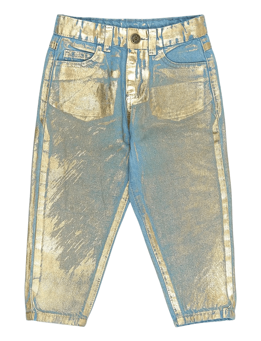 The New - TNSTRoxanne Carrot Jeans - alt laienevad teksad - light blue denim - 0