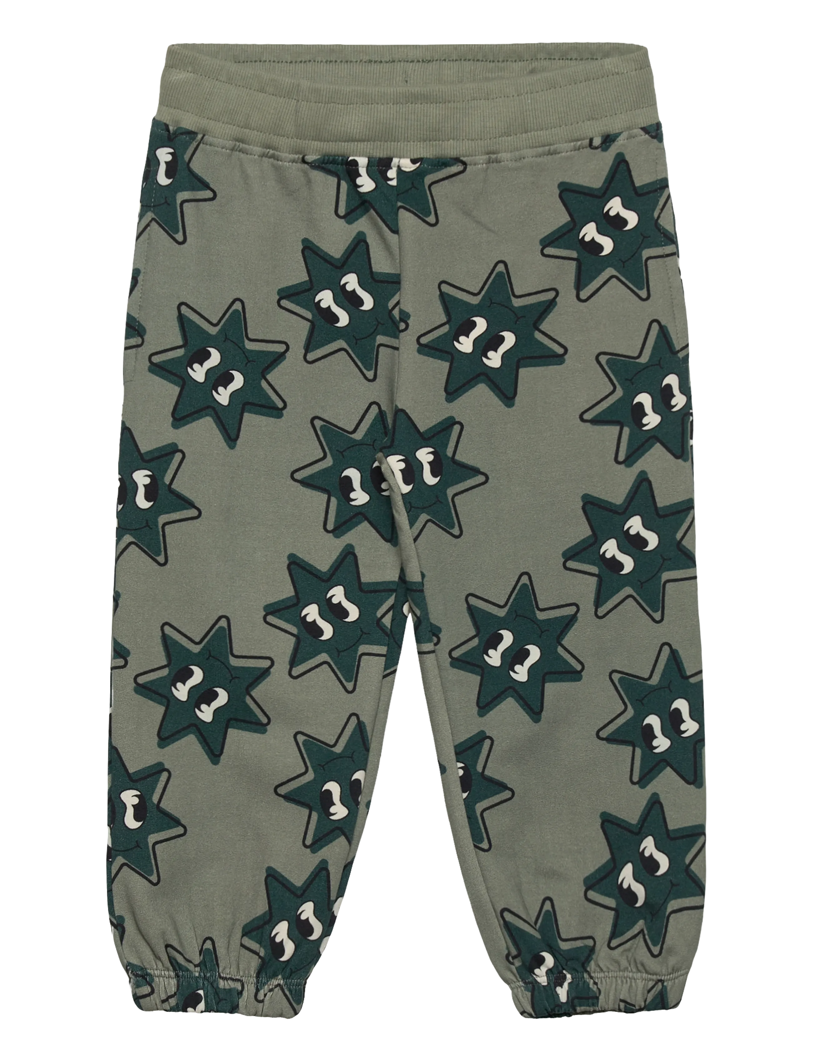 The New TNSTRavi Sweatpants - Hosen - LILY PAD AOP / khaki/green