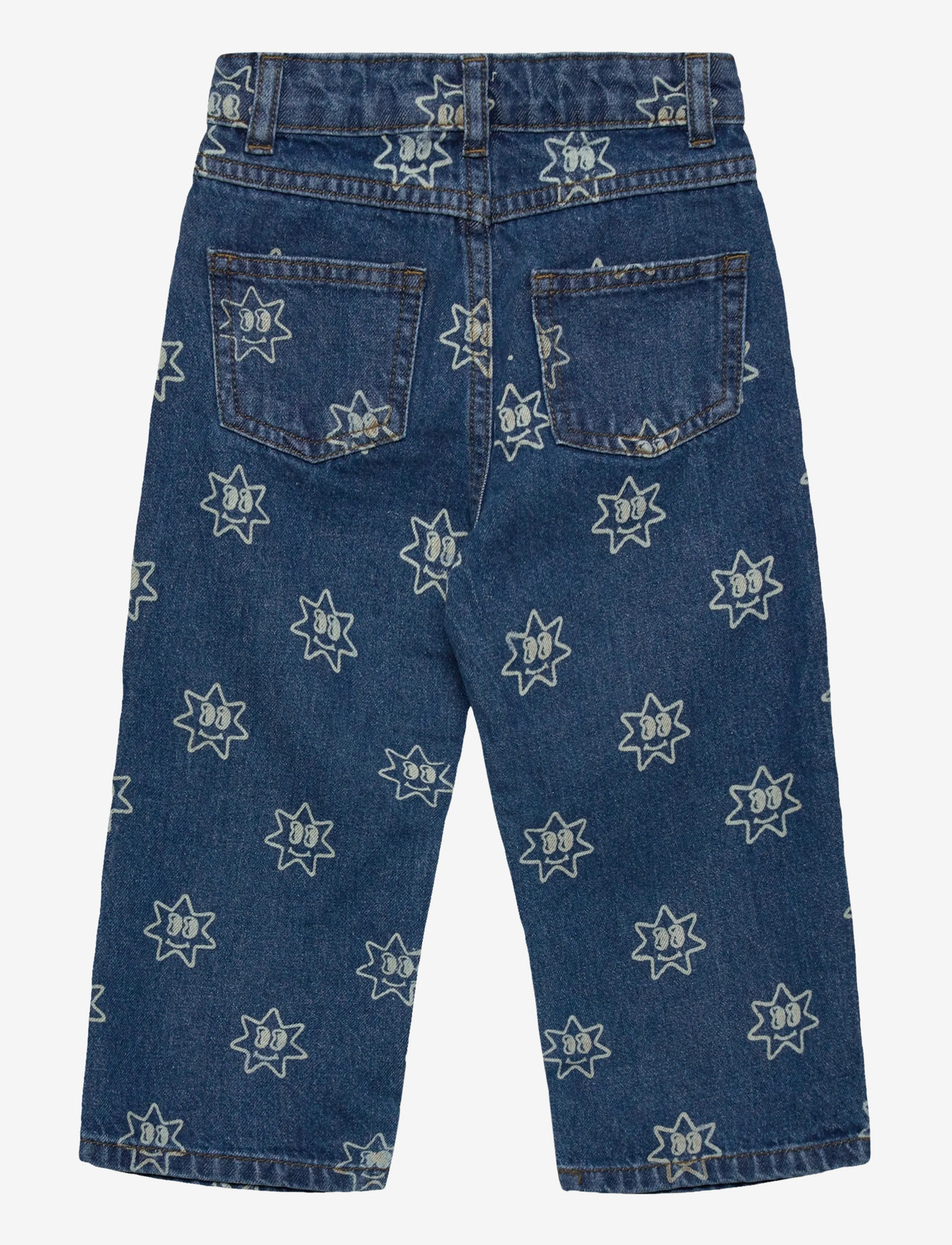 The New - TNSTRipley Wide Jeans - laia säärega teksad - medium blue denim aop - 2