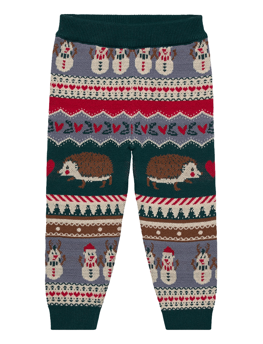 The New - TNSTHoliday Jacquard Pants - dressipüksid - multi colour - 0