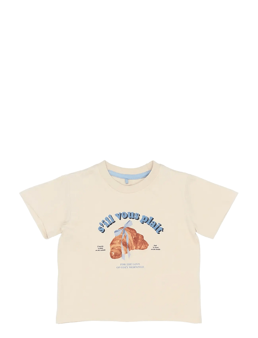 The New - TNSTSol S_S Tee - kortærmede t-shirts - gardenia - 1