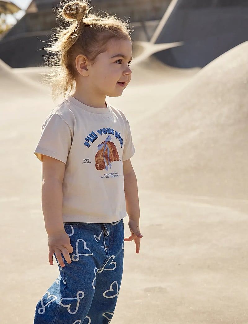The New - TNSTSol S_S Tee - kortærmede t-shirts - gardenia - 5