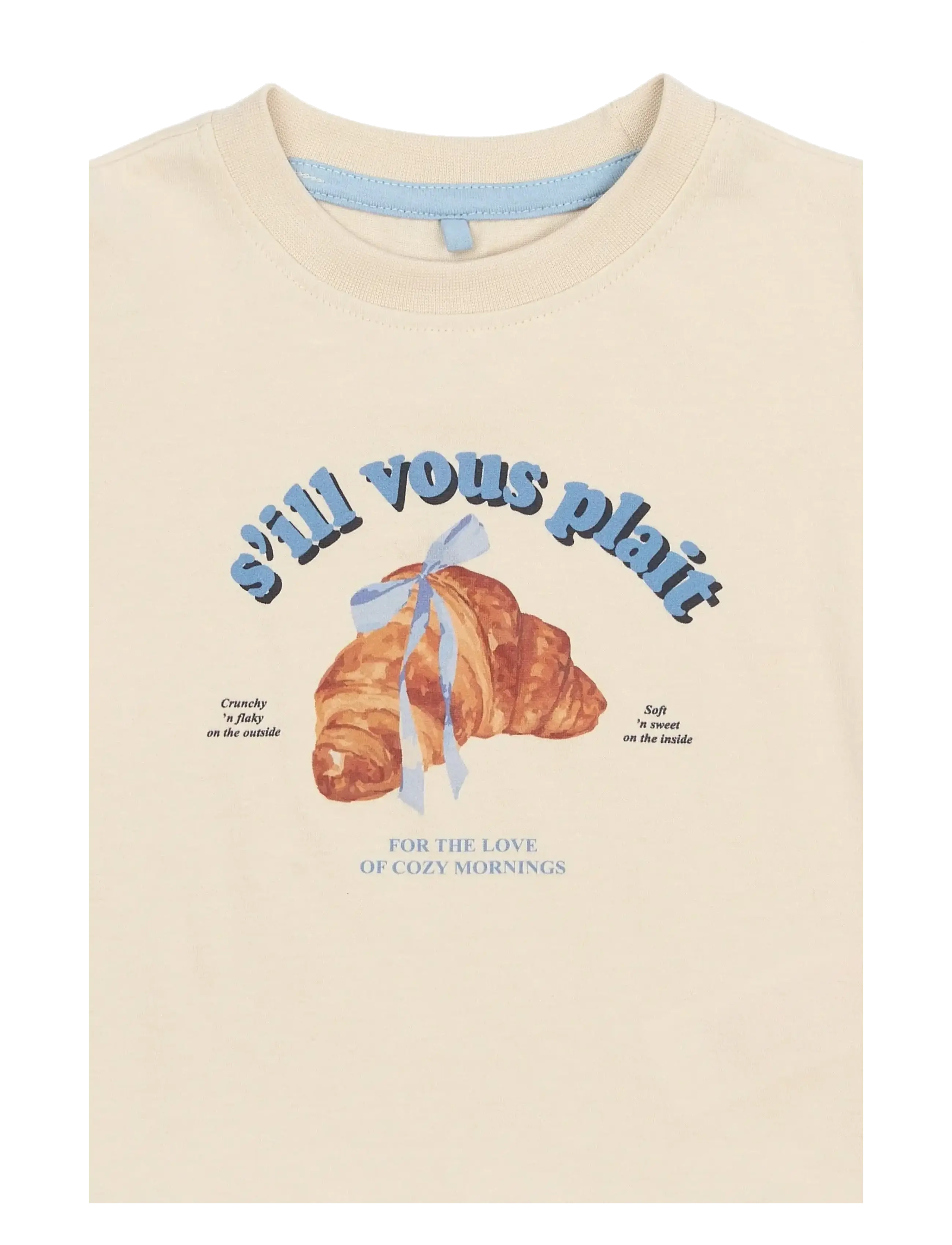 The New - TNSTSol S_S Tee - short-sleeved t-shirts - gardenia - 3
